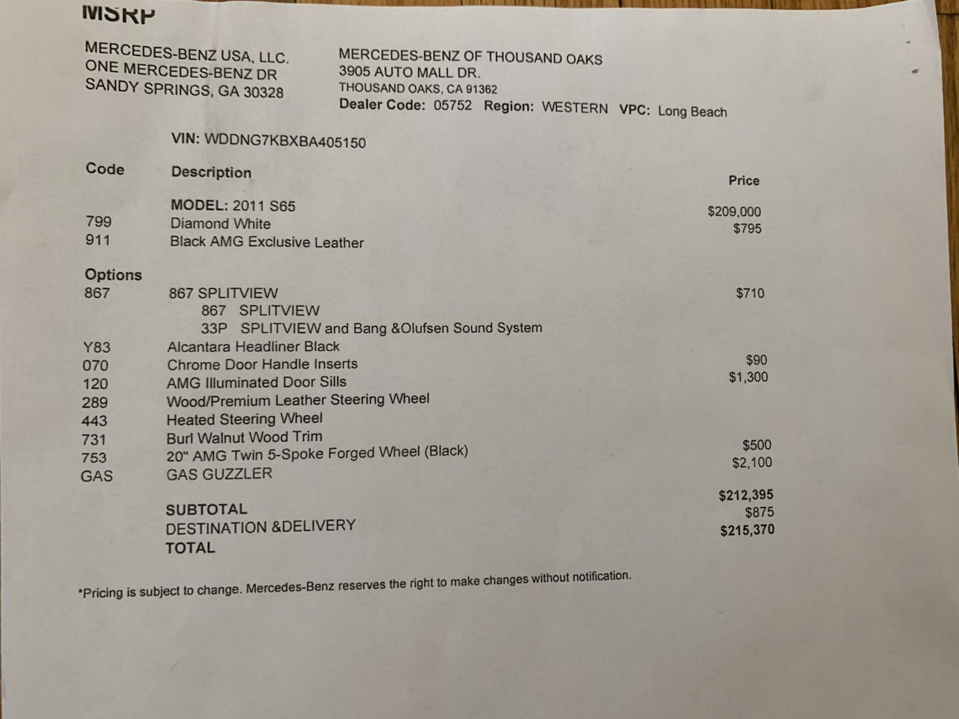 2011 Mercedes S65 AMG Might Just Help You Gain Baller Status