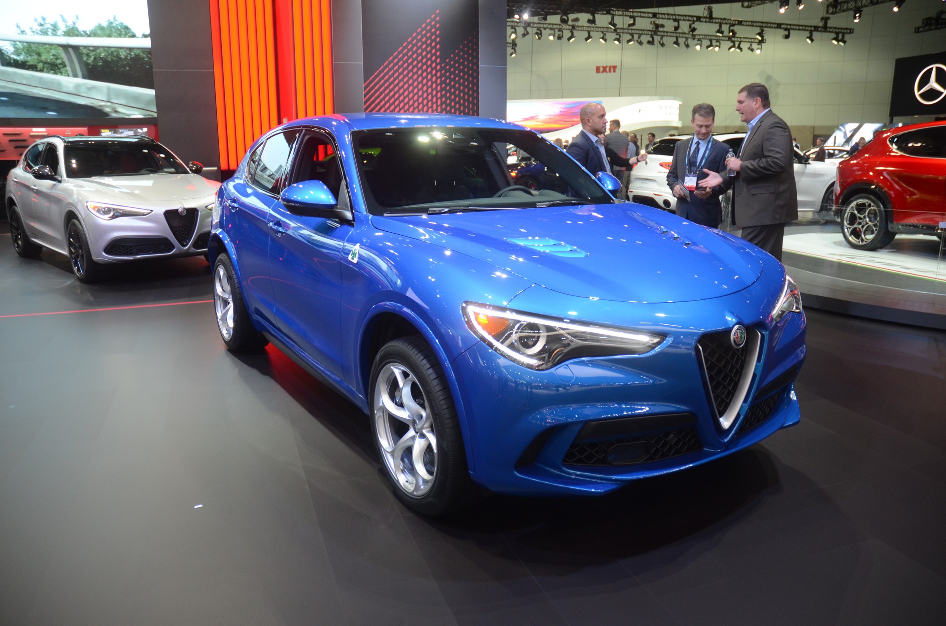 Neon-Green Giulia Quadrifoglio Steals The Lime Light At Alfa’s LA Stand