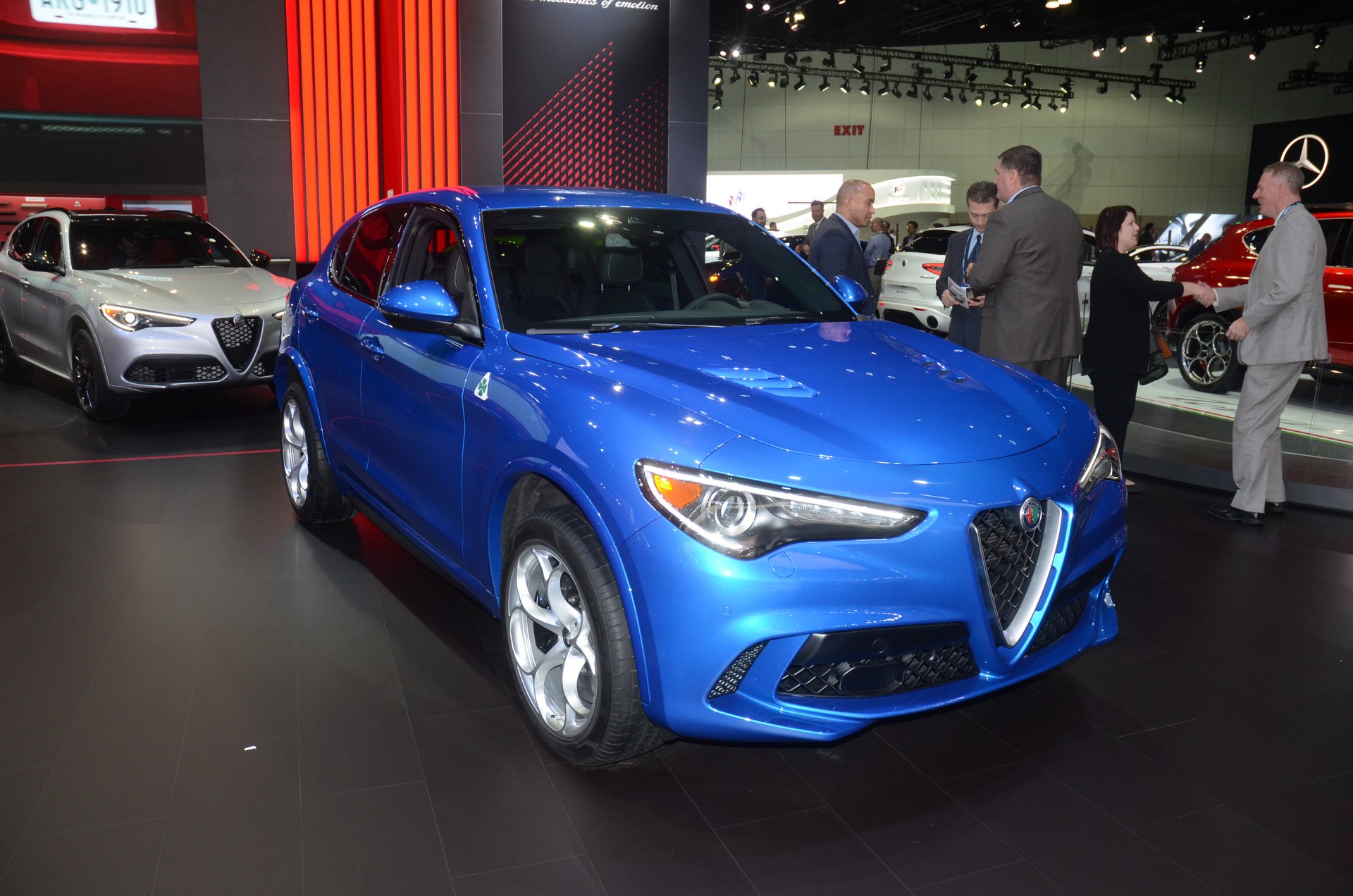 Neon-Green Giulia Quadrifoglio Steals The Lime Light At Alfa’s LA Stand