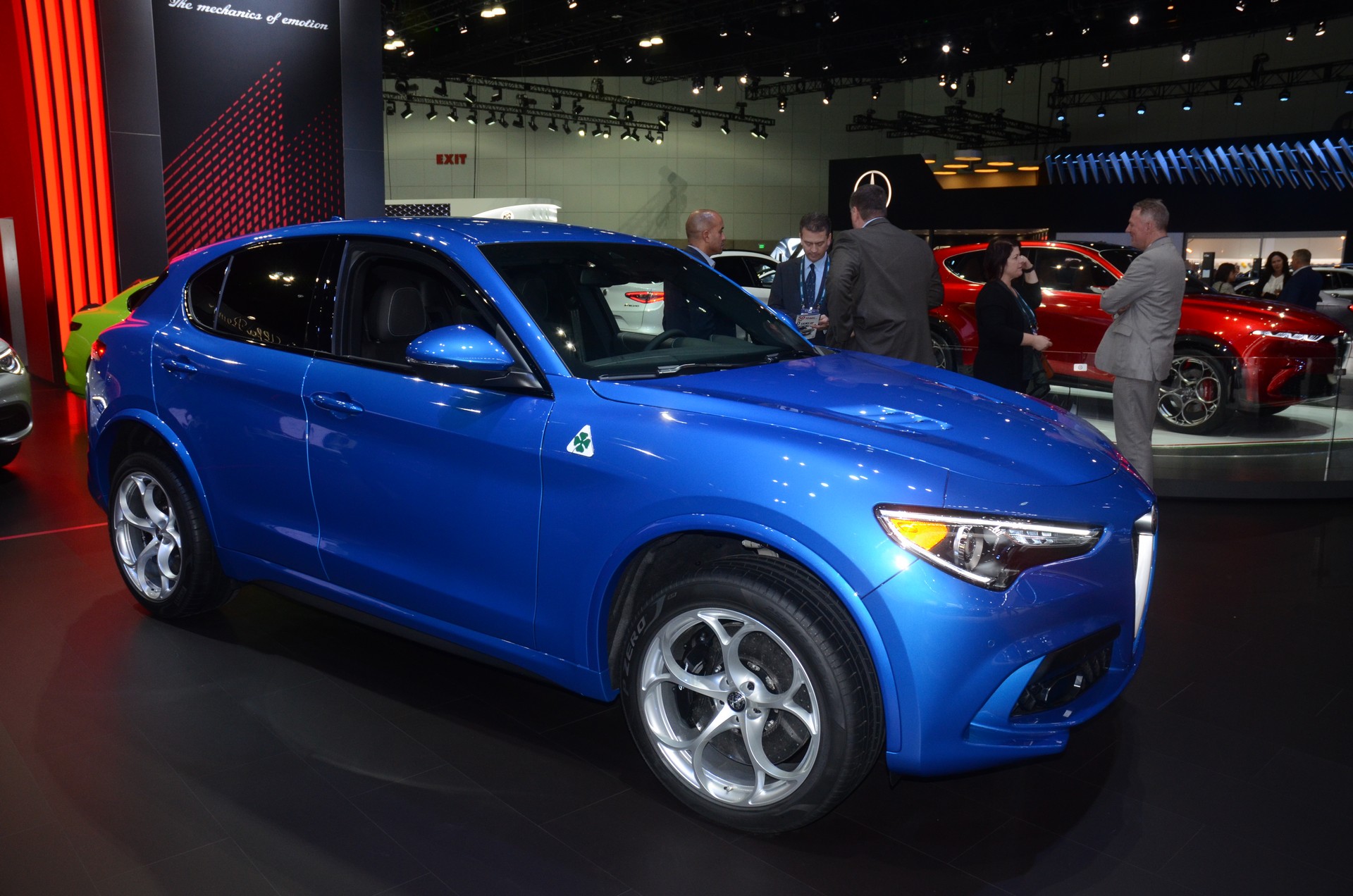 Neon-Green Giulia Quadrifoglio Steals The Lime Light At Alfa’s LA Stand
