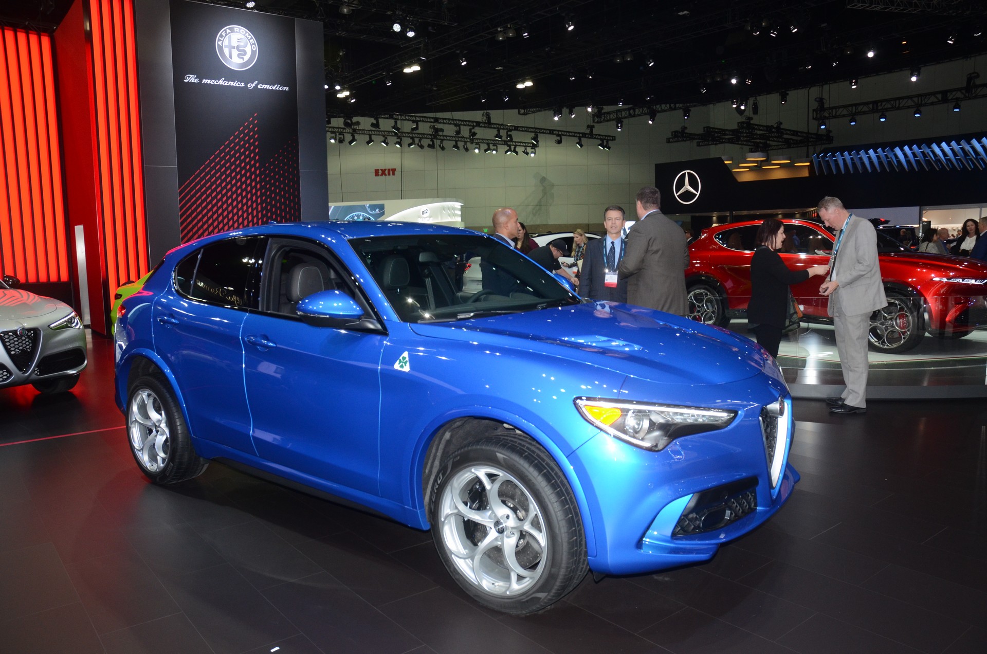 Neon-Green Giulia Quadrifoglio Steals The Lime Light At Alfa’s LA Stand