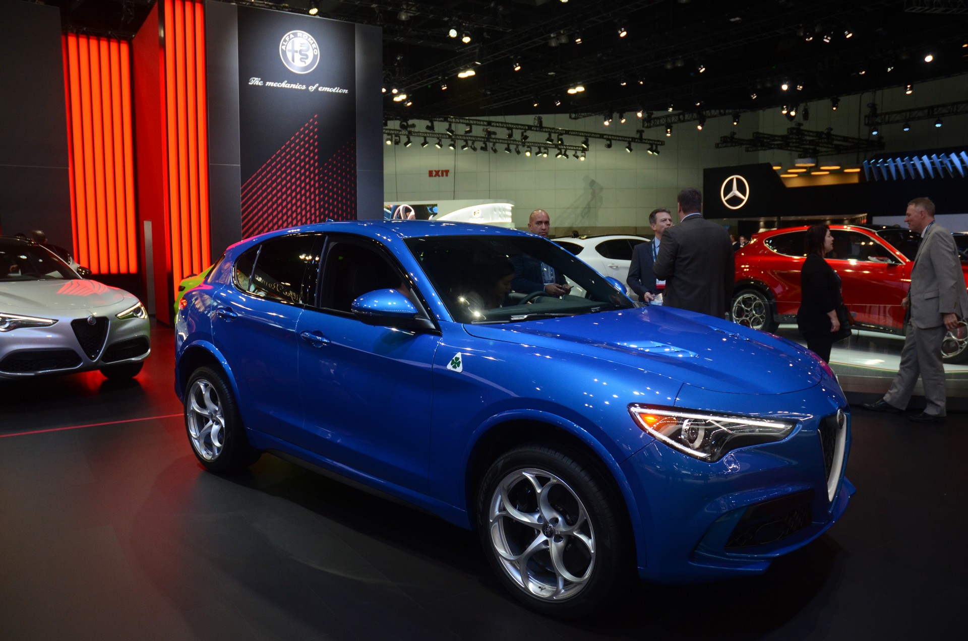 Neon-Green Giulia Quadrifoglio Steals The Lime Light At Alfa’s LA Stand
