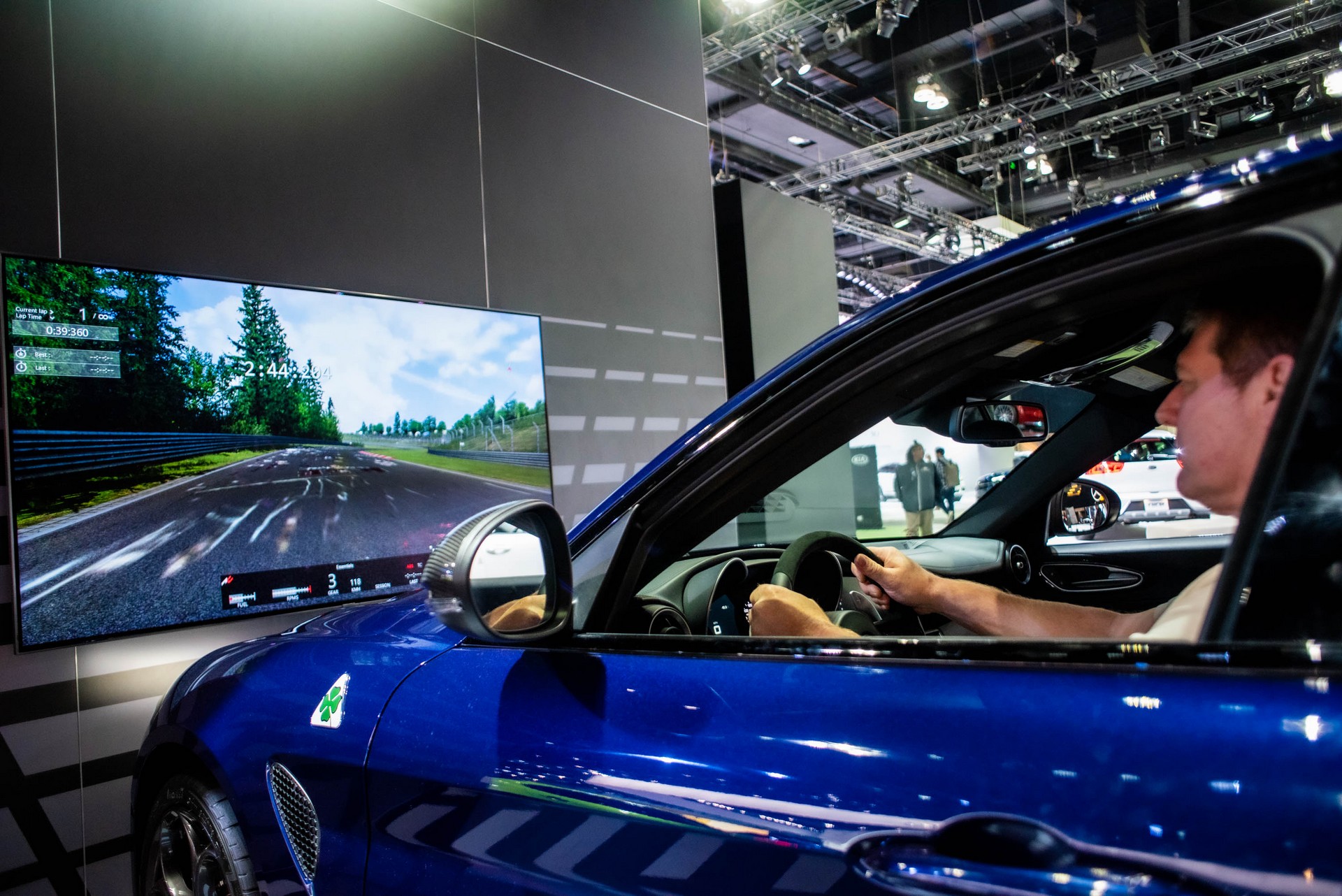 Neon-Green Giulia Quadrifoglio Steals The Lime Light At Alfa’s LA Stand