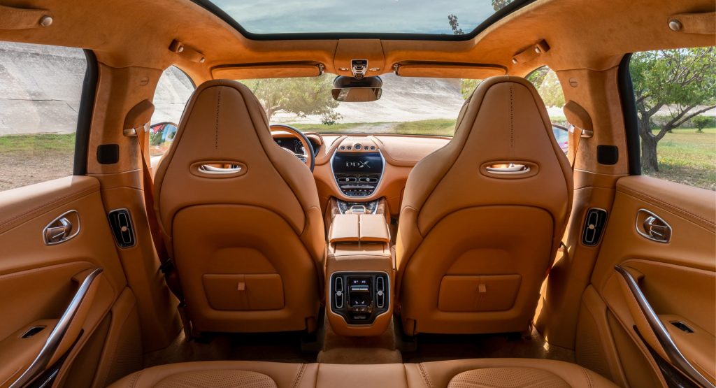 Aston Martin DBX SUV Reveals Interior, U.S. Pricing Starts At $189,900