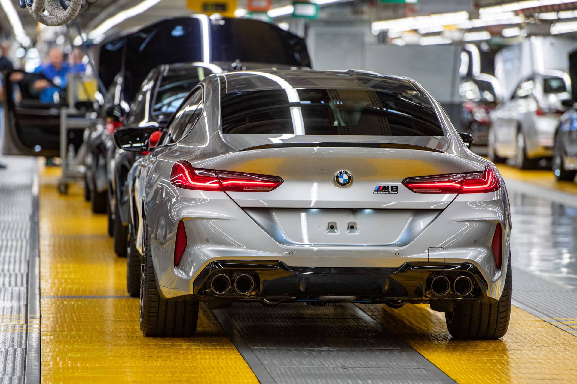 2020 Bmw M8 Gran Coupe Enters Production In Time For La