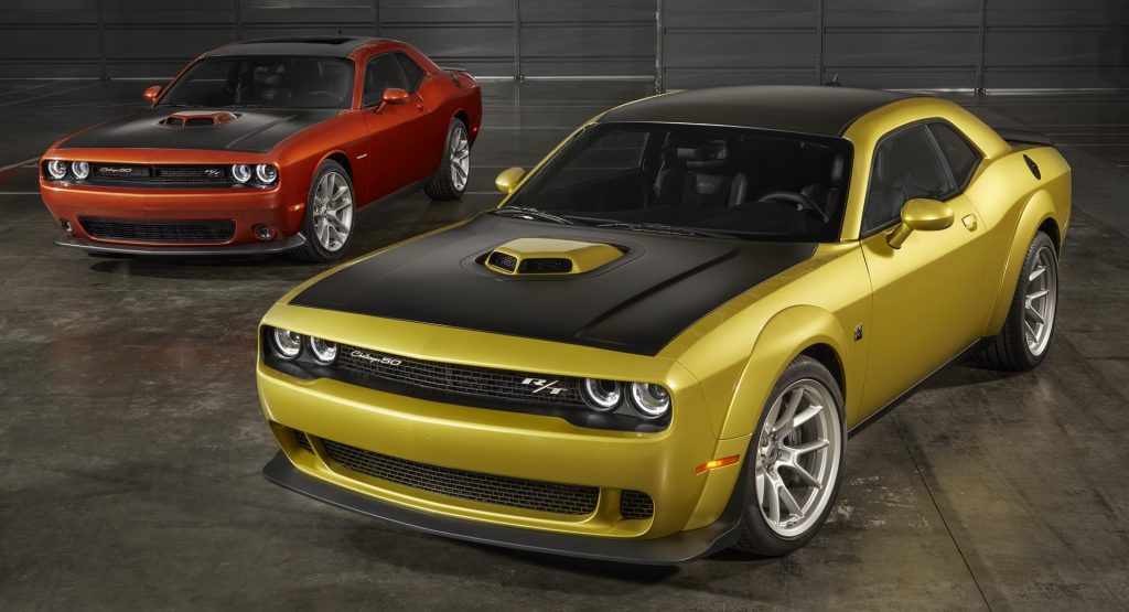  2020 Dodge Challenger 50th Anniversary Edition Celebrates Birthday With Gold Touches And Badges Galore
