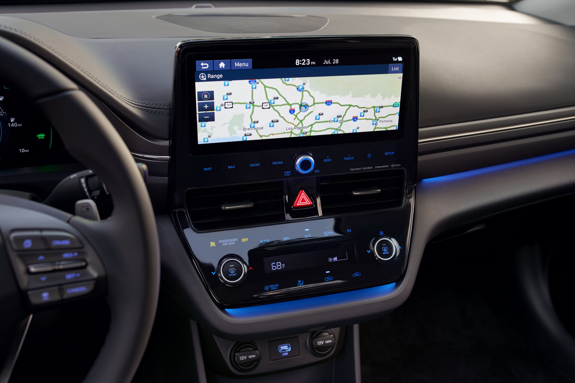 2020 Hyundai Ioniq Facelift Arrives In The US With Better Tech And More More Electric Range