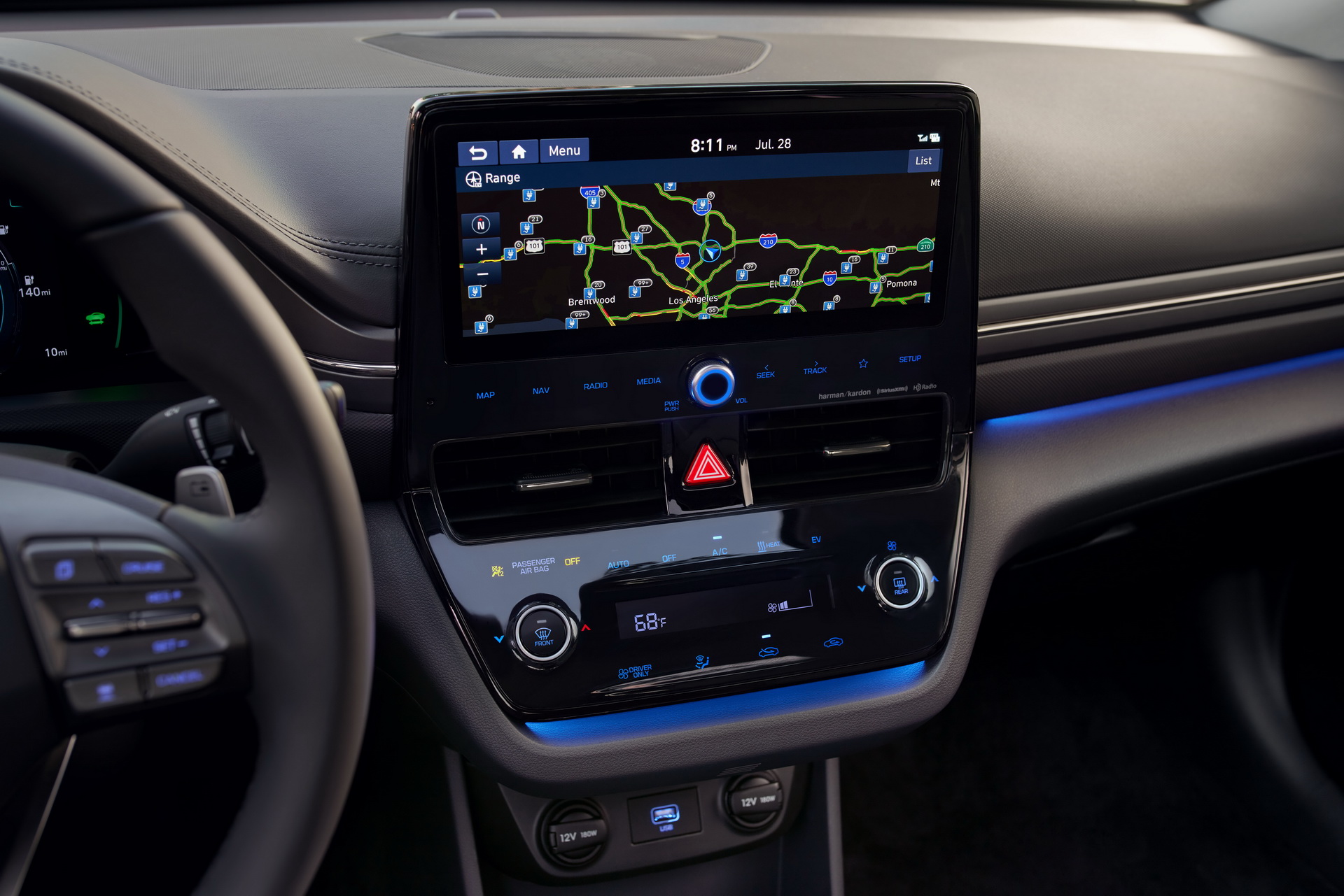 2020 Hyundai Ioniq Facelift Arrives In The US With Better Tech And More More Electric Range