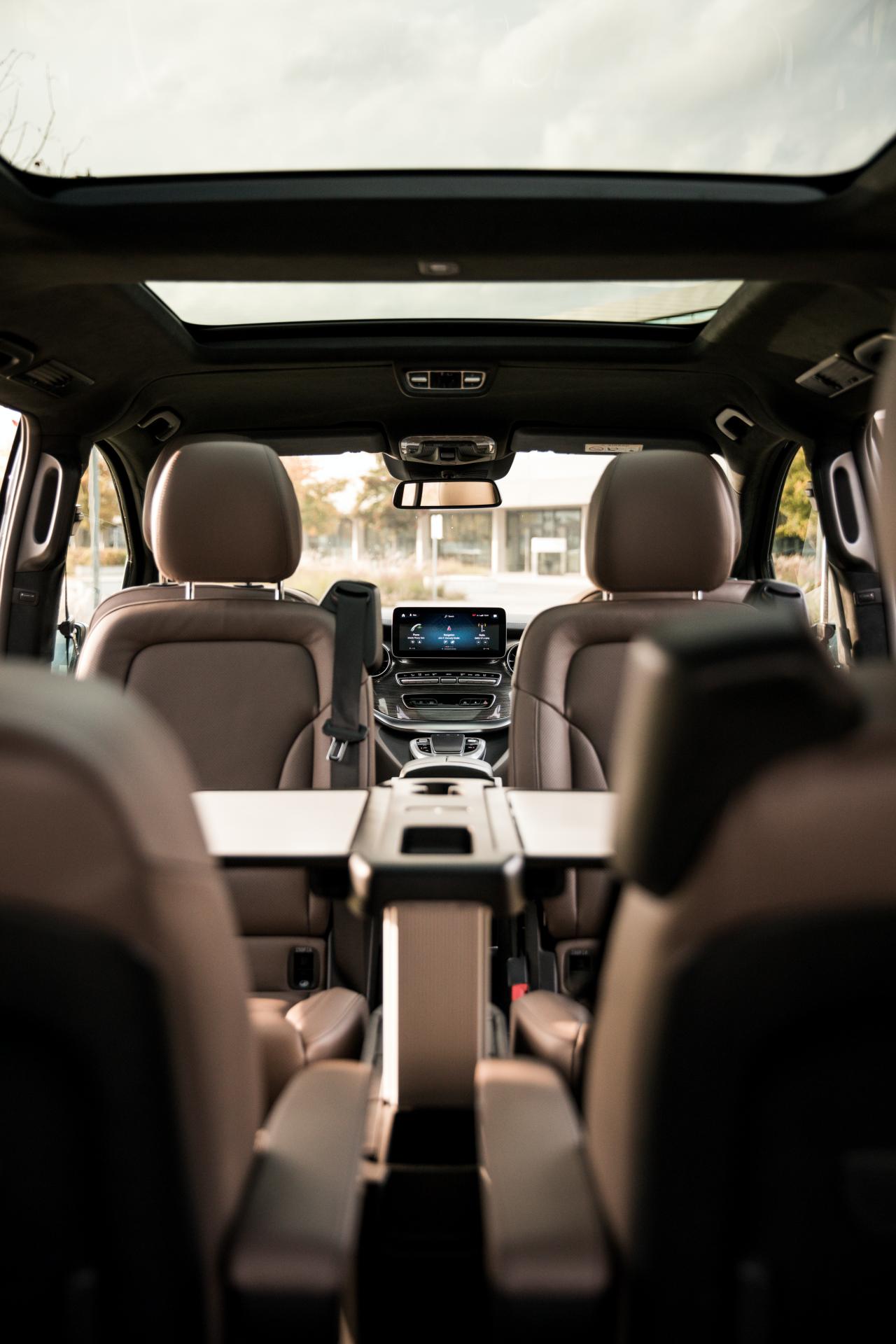 Mercedes-Benz Upgrades V-Class With MBUX Infotainment System