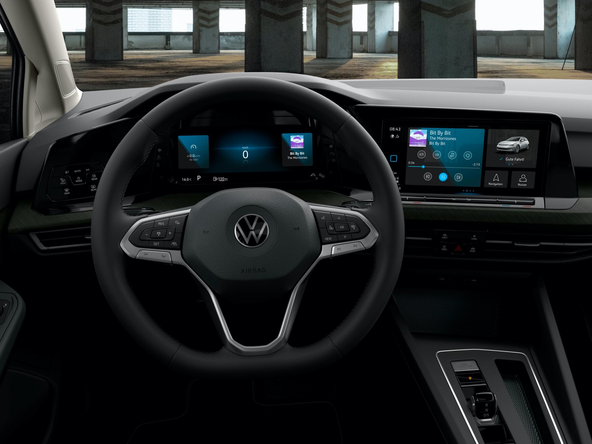 2020 VW Golf Photographed In Great Detail At Media Launch In Portugal