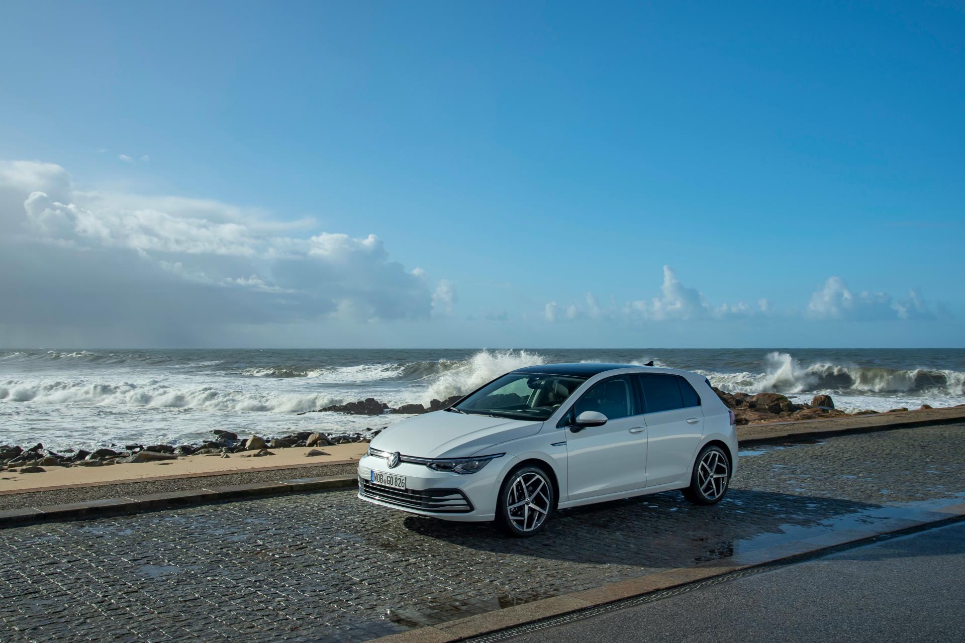 2020 VW Golf Photographed In Great Detail At Media Launch In Portugal