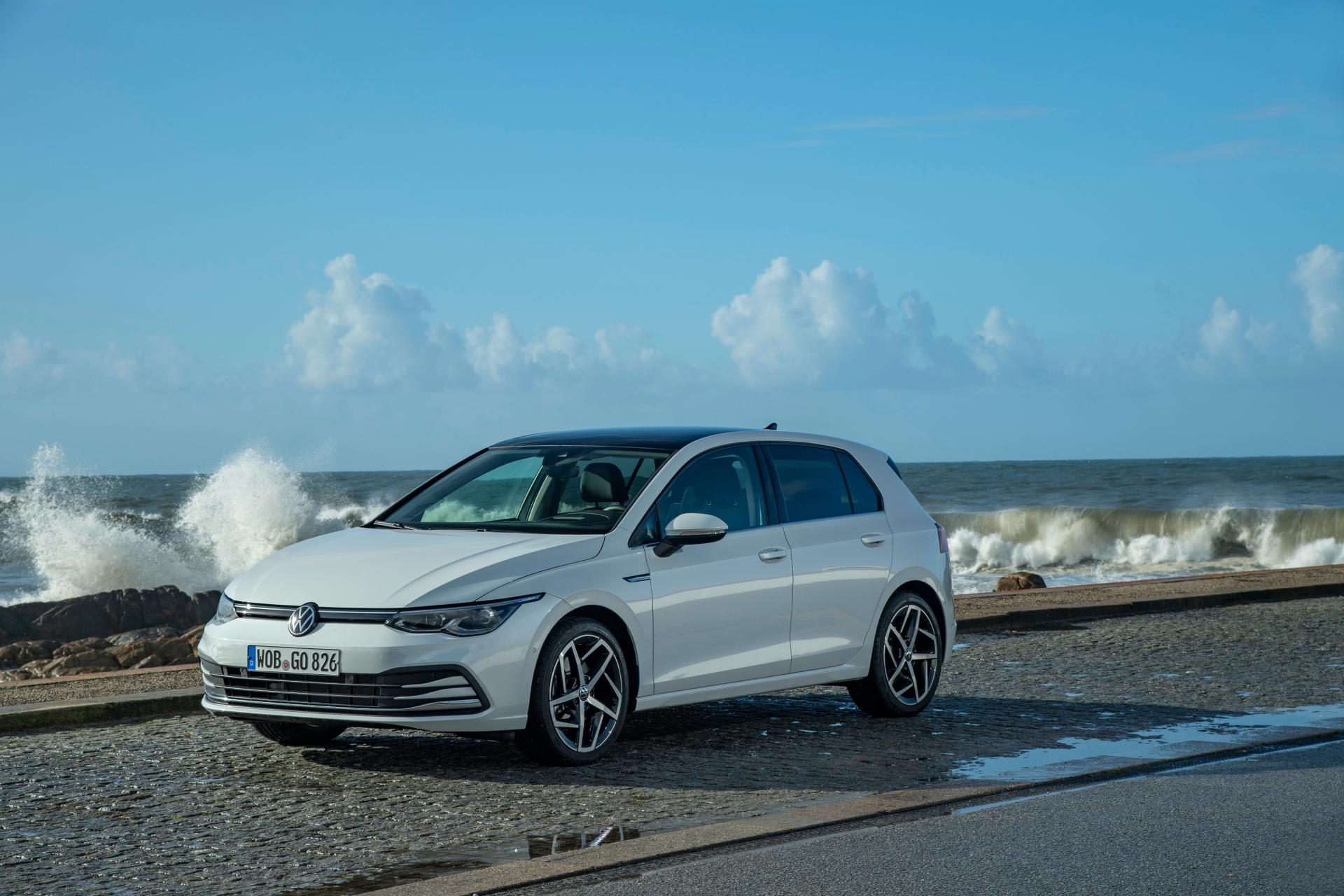 2020 VW Golf Photographed In Great Detail At Media Launch In Portugal