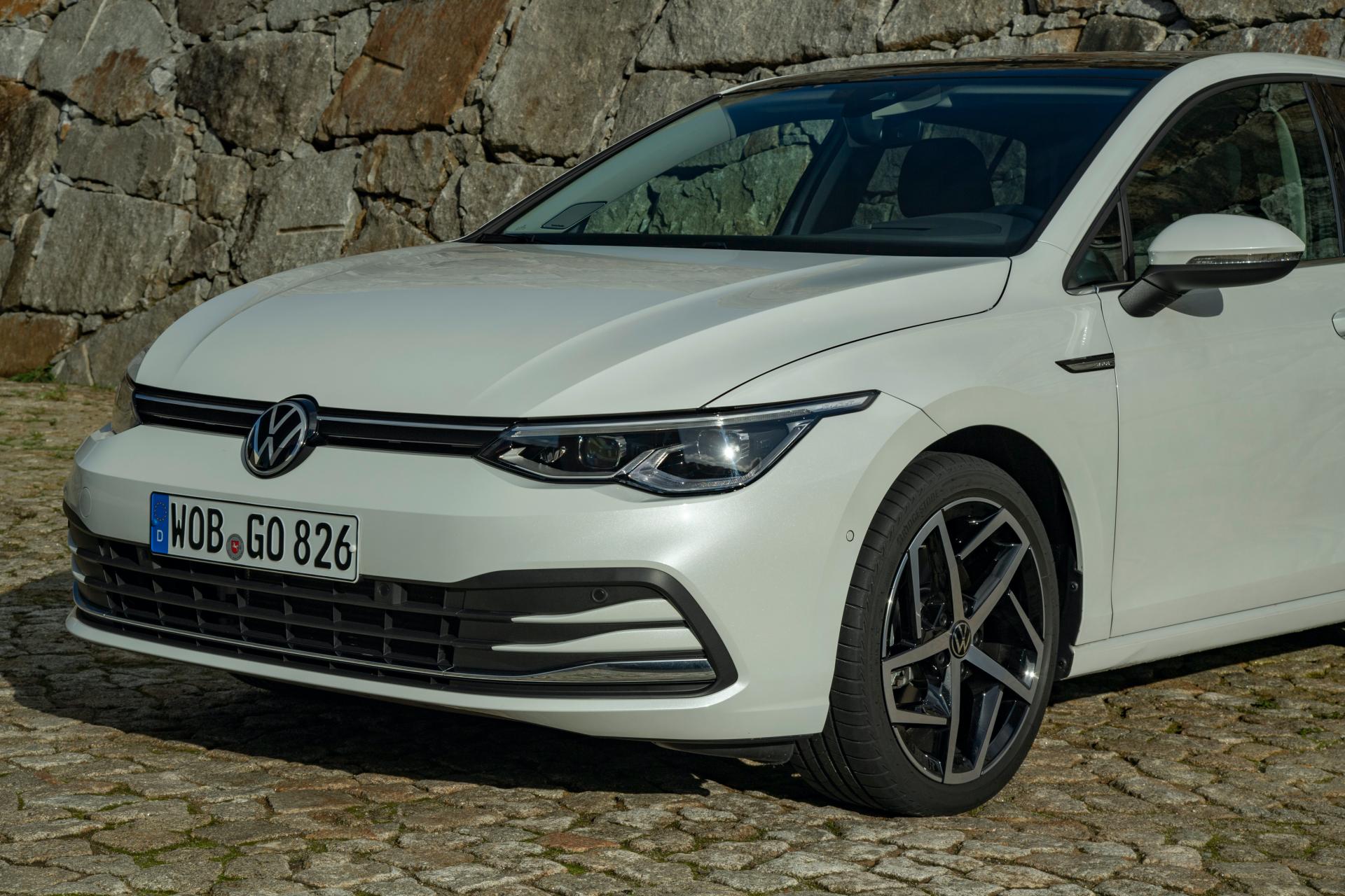 2020 VW Golf Photographed In Great Detail At Media Launch In Portugal