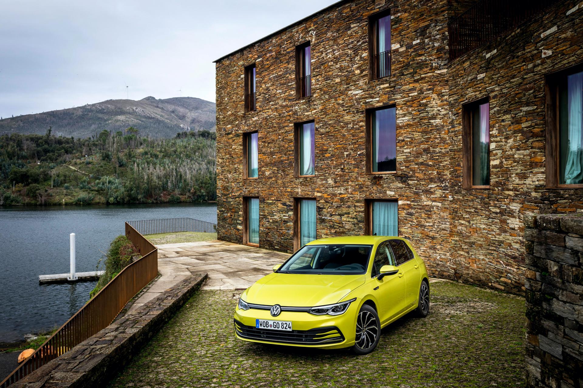 2020 VW Golf Photographed In Great Detail At Media Launch In Portugal