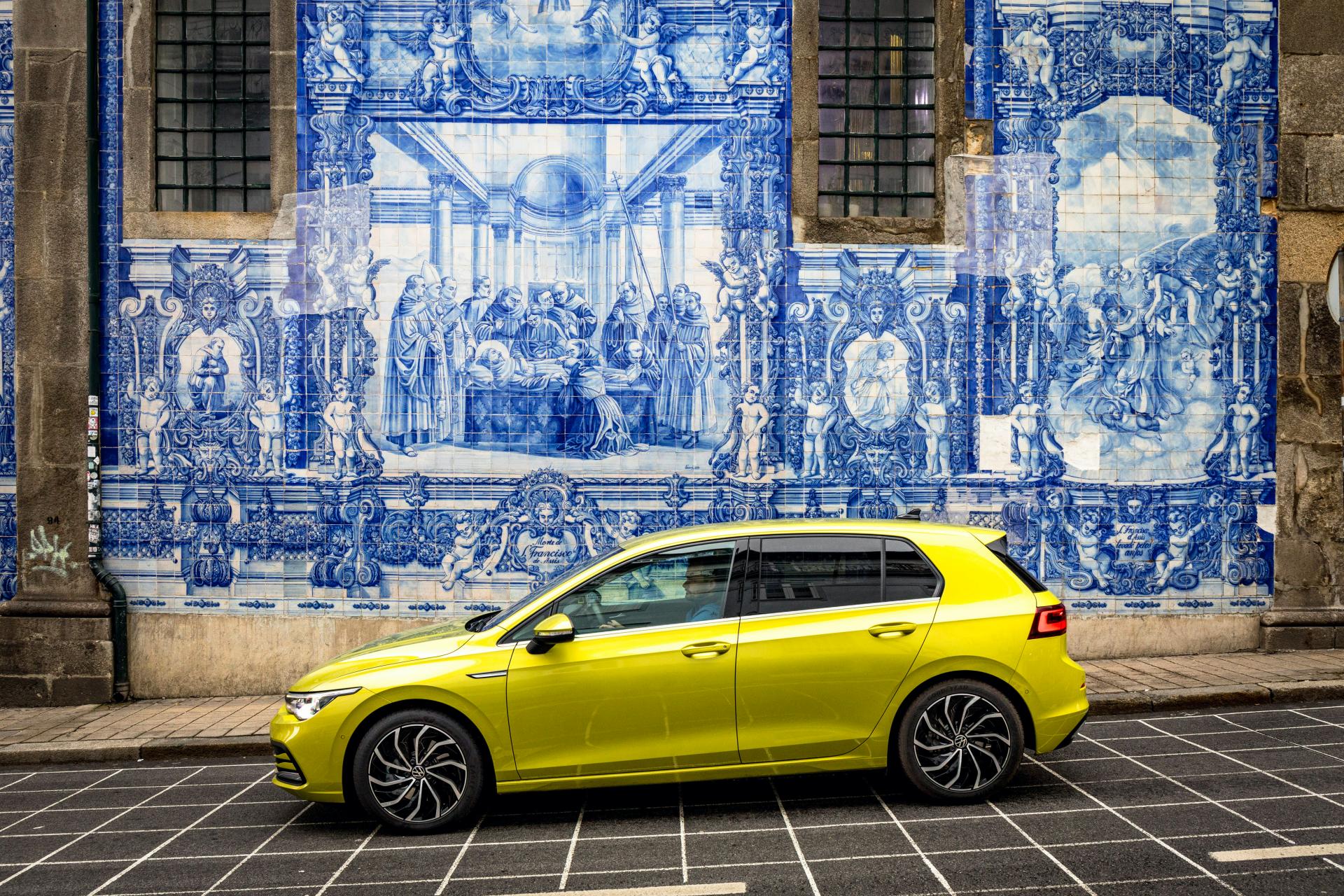 2020 VW Golf Photographed In Great Detail At Media Launch In Portugal