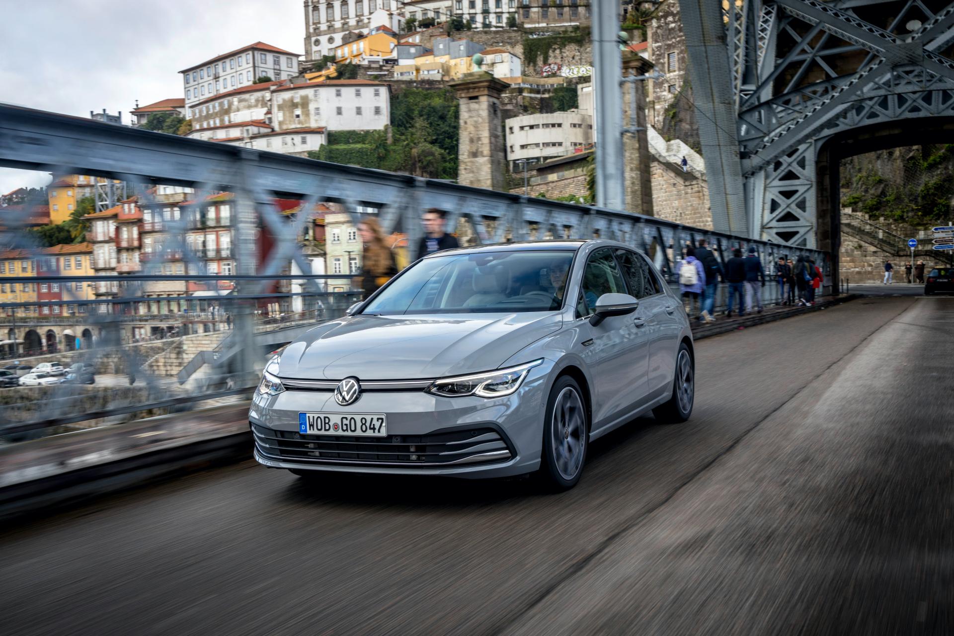 2020 VW Golf Photographed In Great Detail At Media Launch In Portugal
