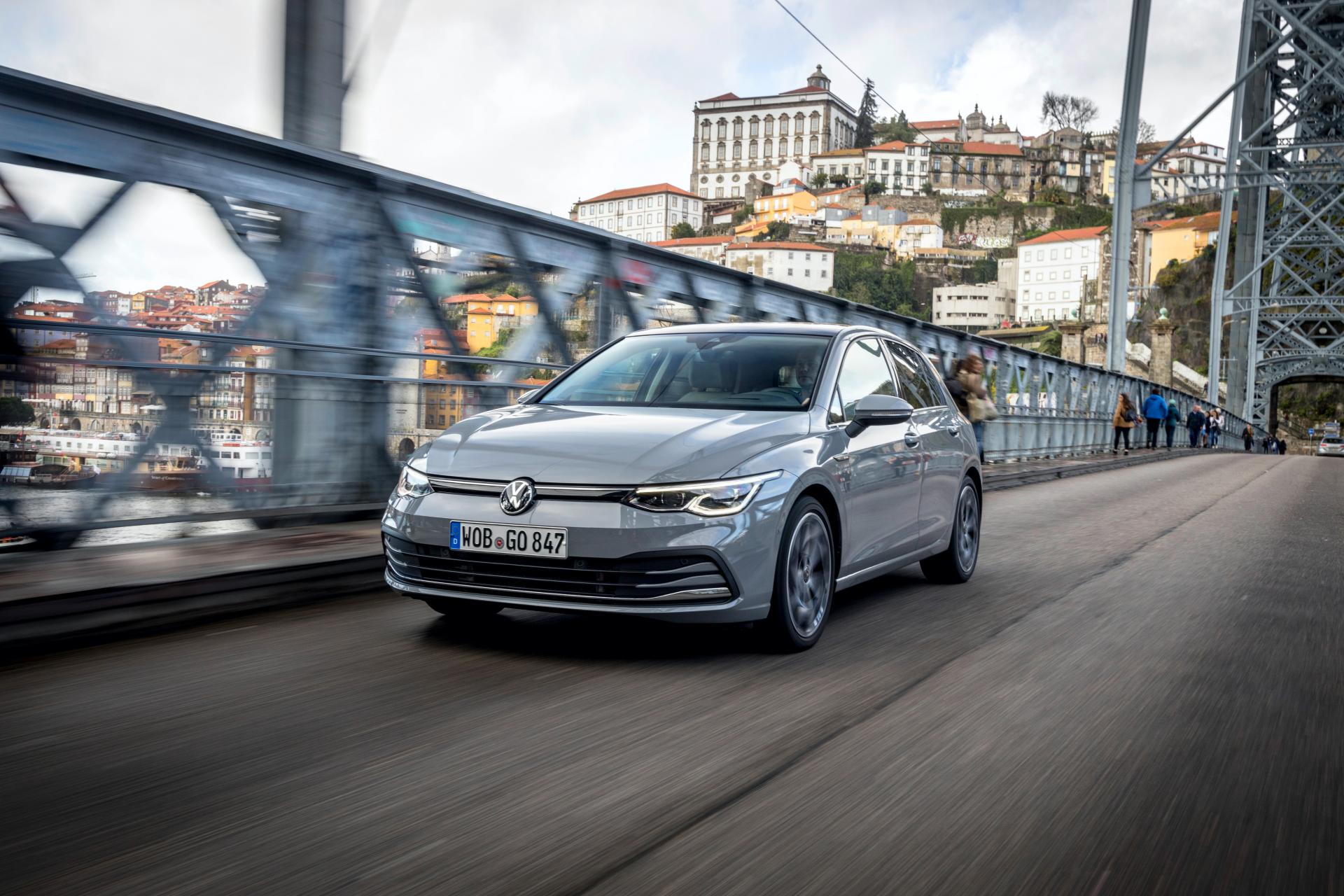 2020 VW Golf Photographed In Great Detail At Media Launch In Portugal