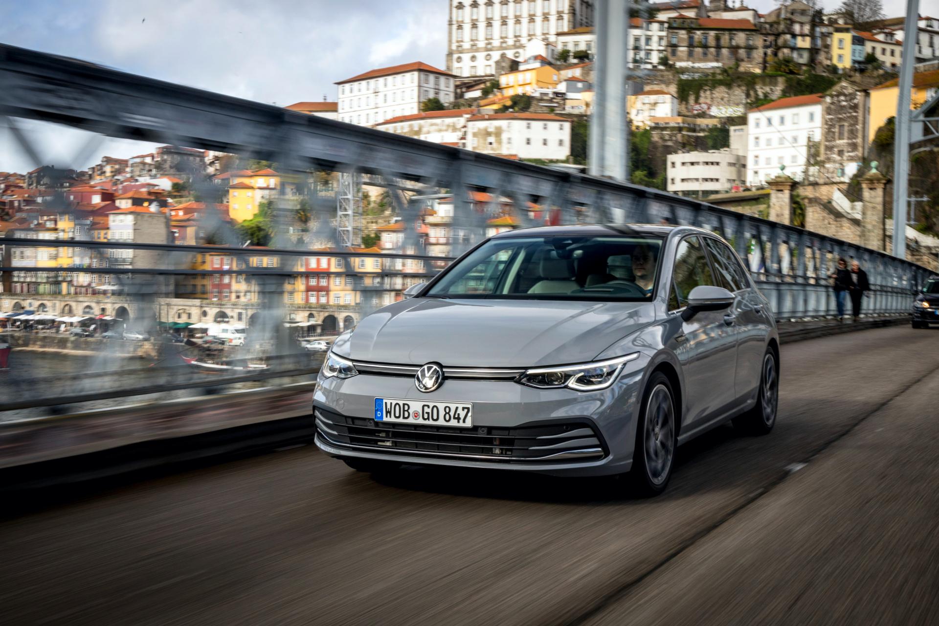 2020 VW Golf Photographed In Great Detail At Media Launch In Portugal
