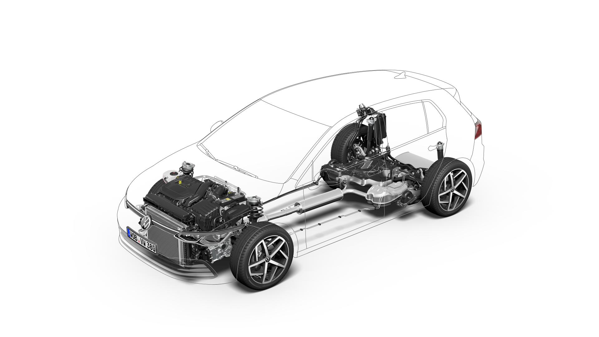 2020 VW Golf Photographed In Great Detail At Media Launch In Portugal