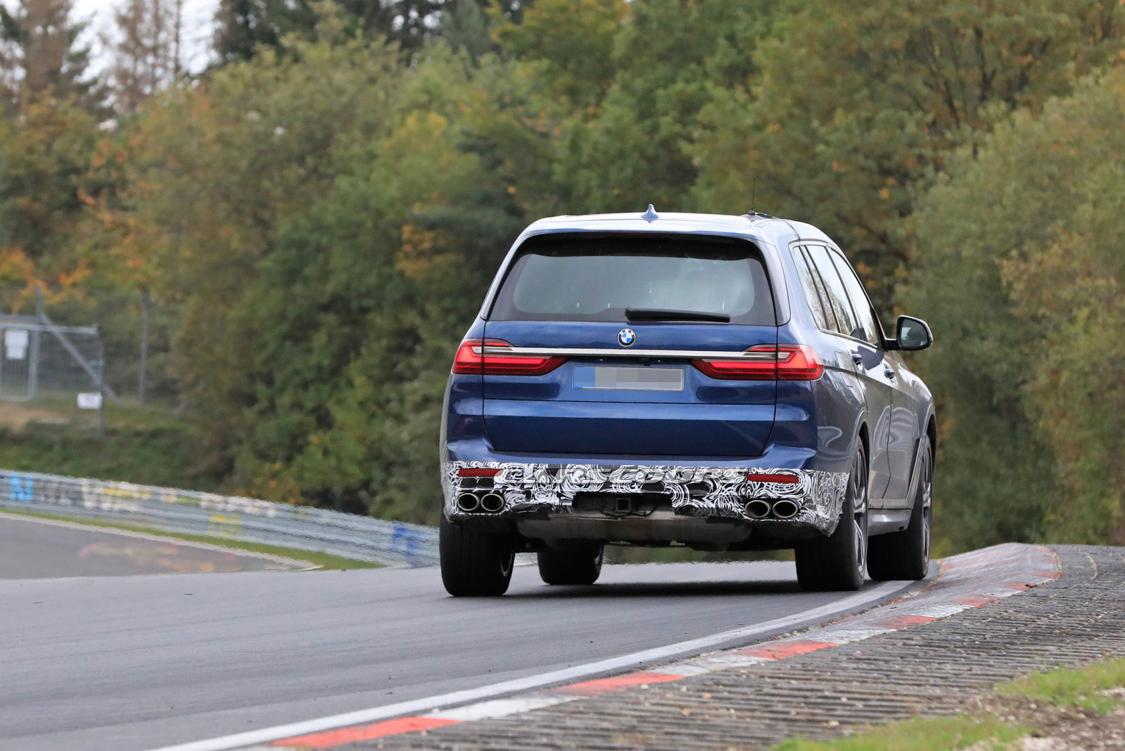 2020 Alpina XB7 Drops Nearly All Camo During Final Testing Phase