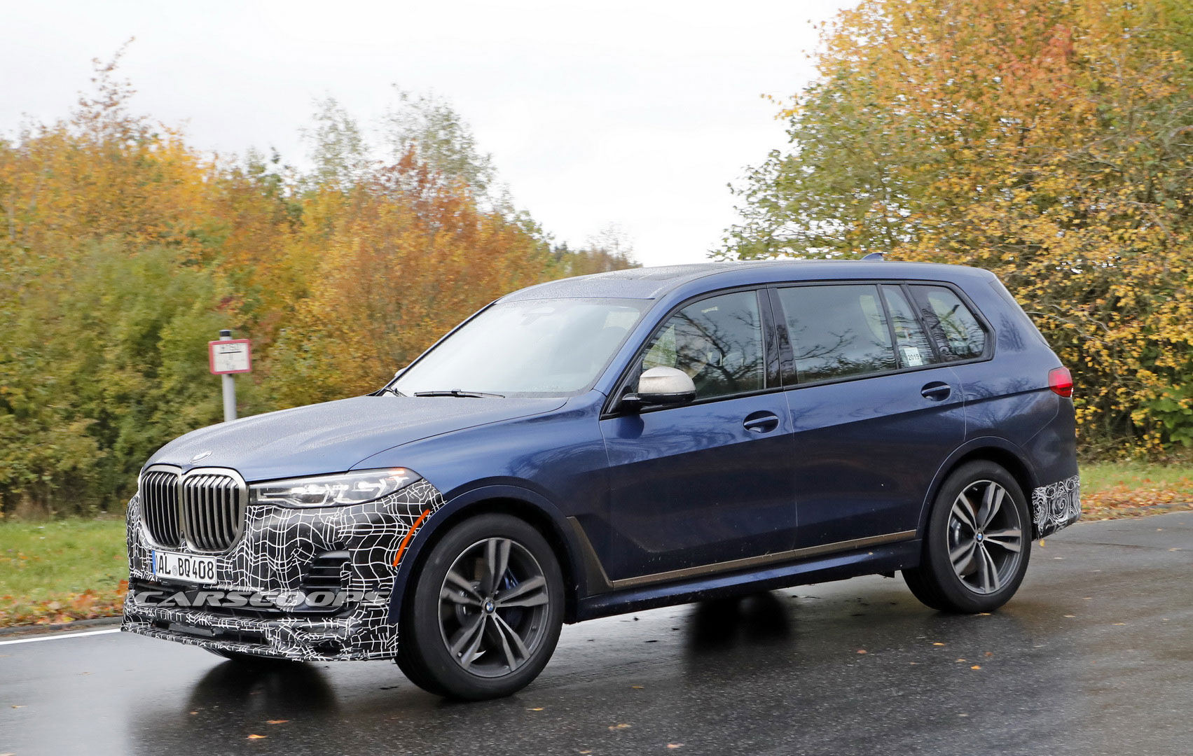 2020 Alpina XB7 Drops Nearly All Camo During Final Testing Phase