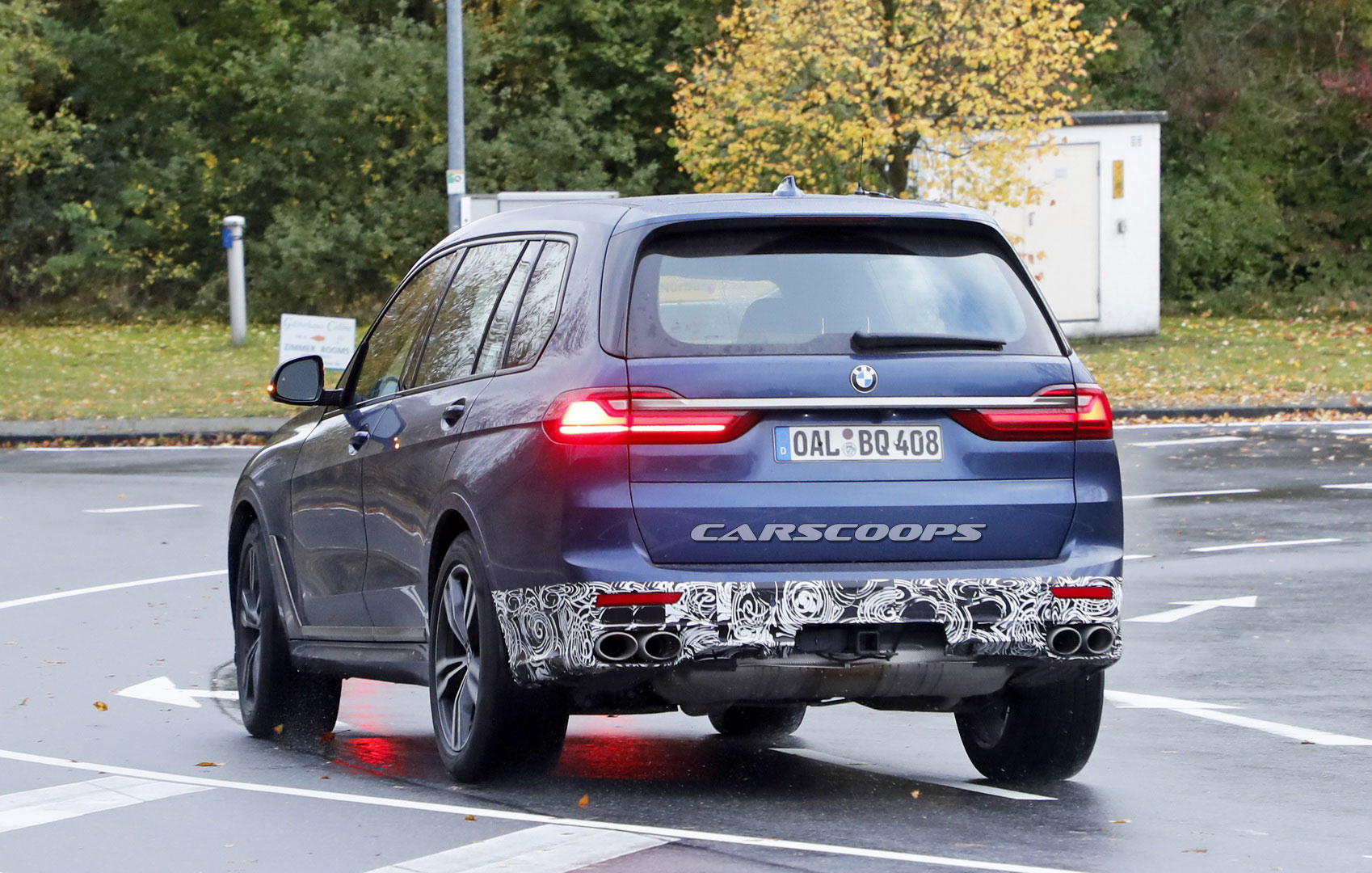 2020 Alpina XB7 Drops Nearly All Camo During Final Testing Phase