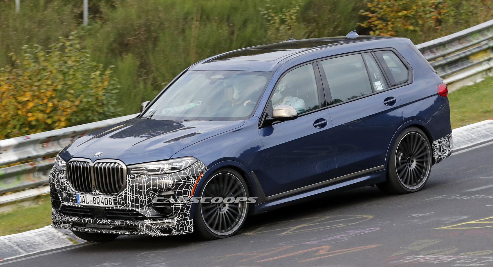 2020 Alpina XB7 Drops Nearly All Camo During Final Testing Phase