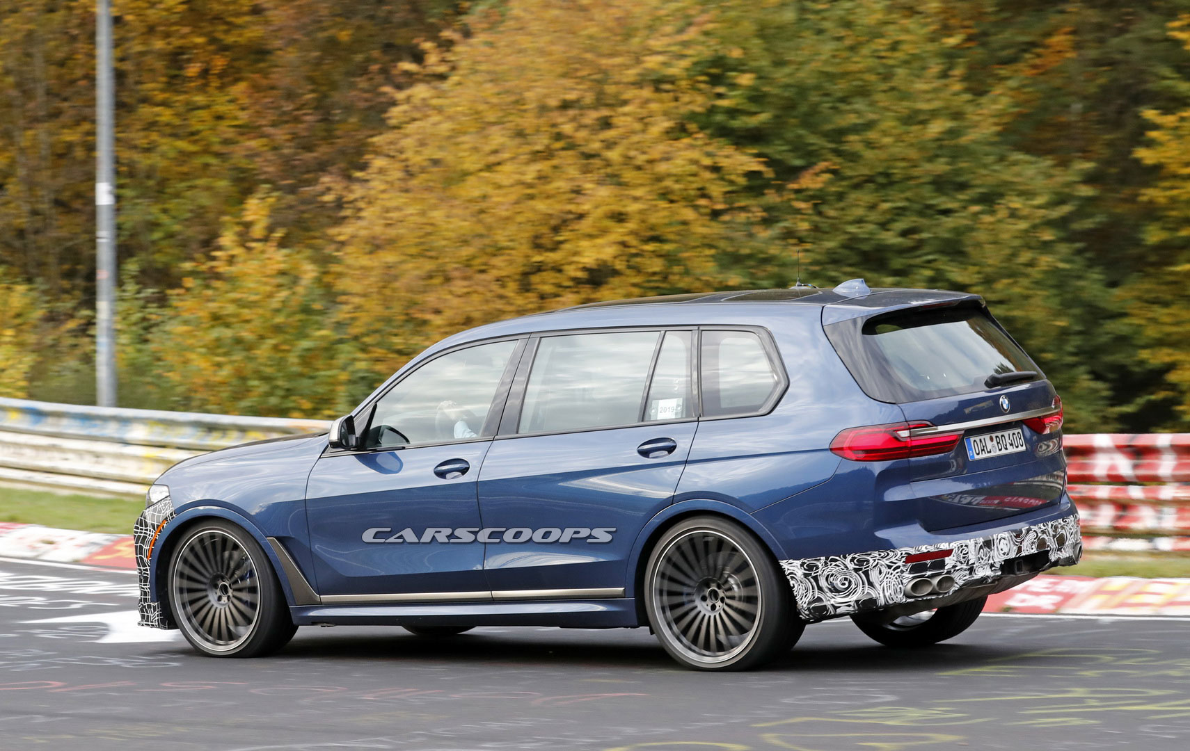 2020 Alpina XB7 Drops Nearly All Camo During Final Testing Phase