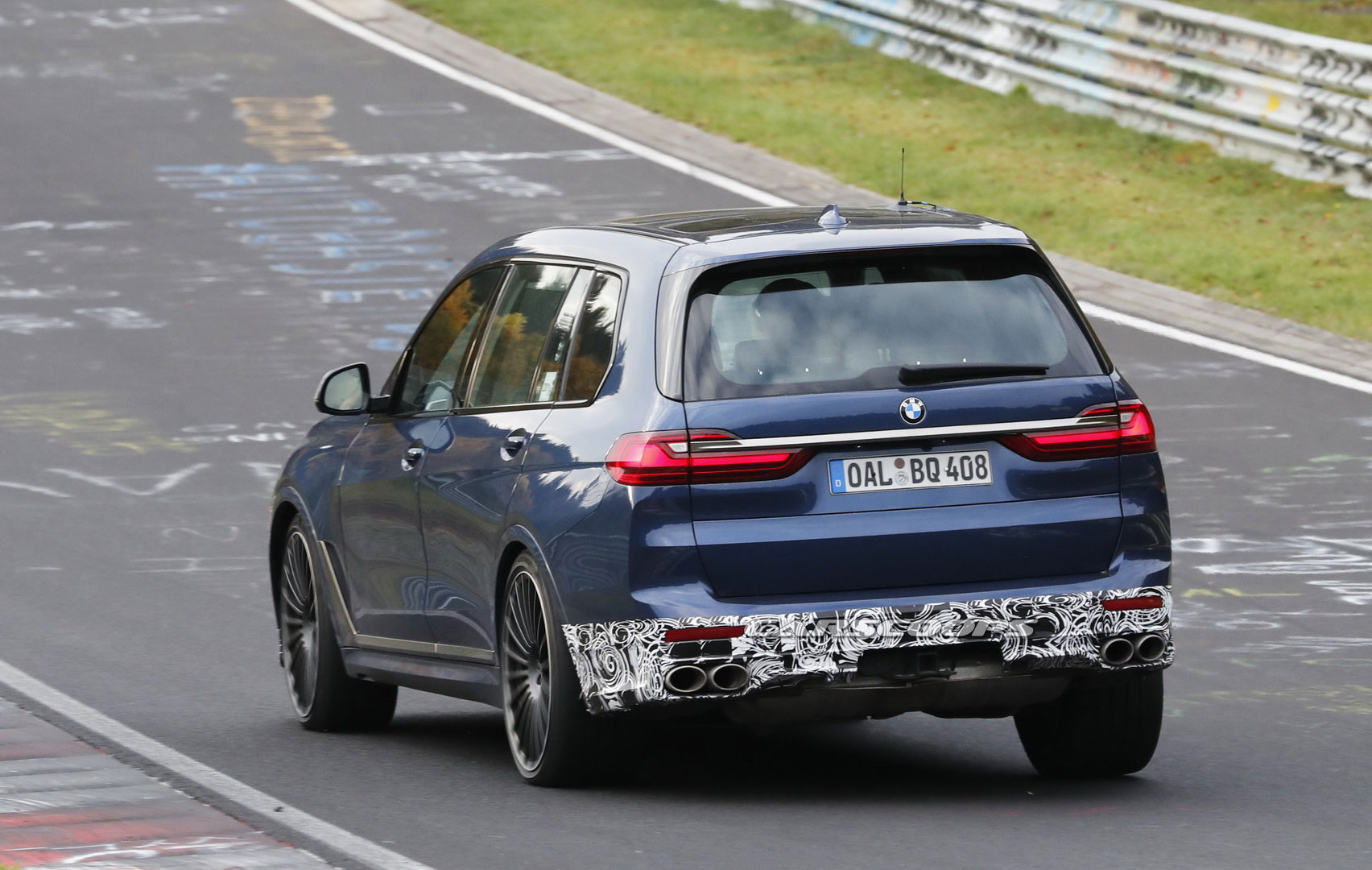 2020 Alpina XB7 Drops Nearly All Camo During Final Testing Phase