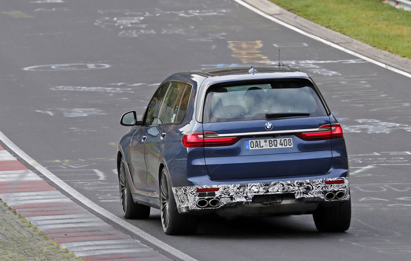 2020 Alpina XB7 Drops Nearly All Camo During Final Testing Phase