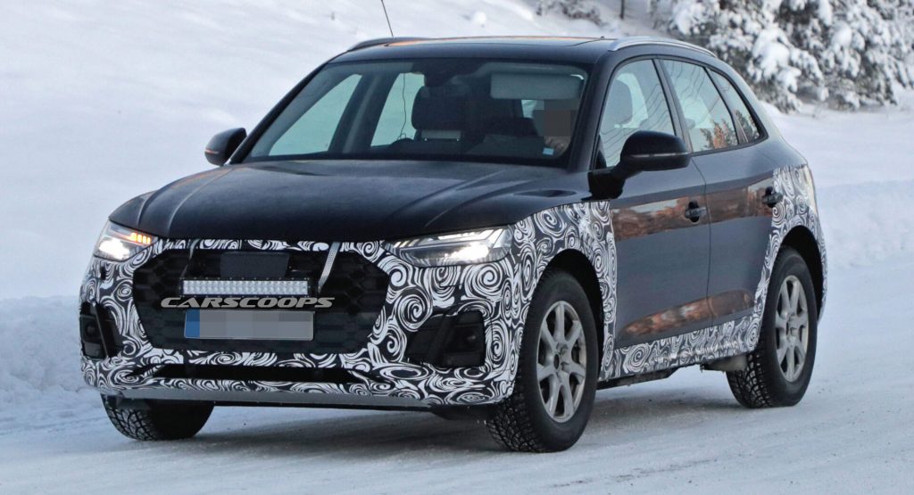 2020 Audi Q5 Caught Testing In The Snow Before Next Year’s Debut