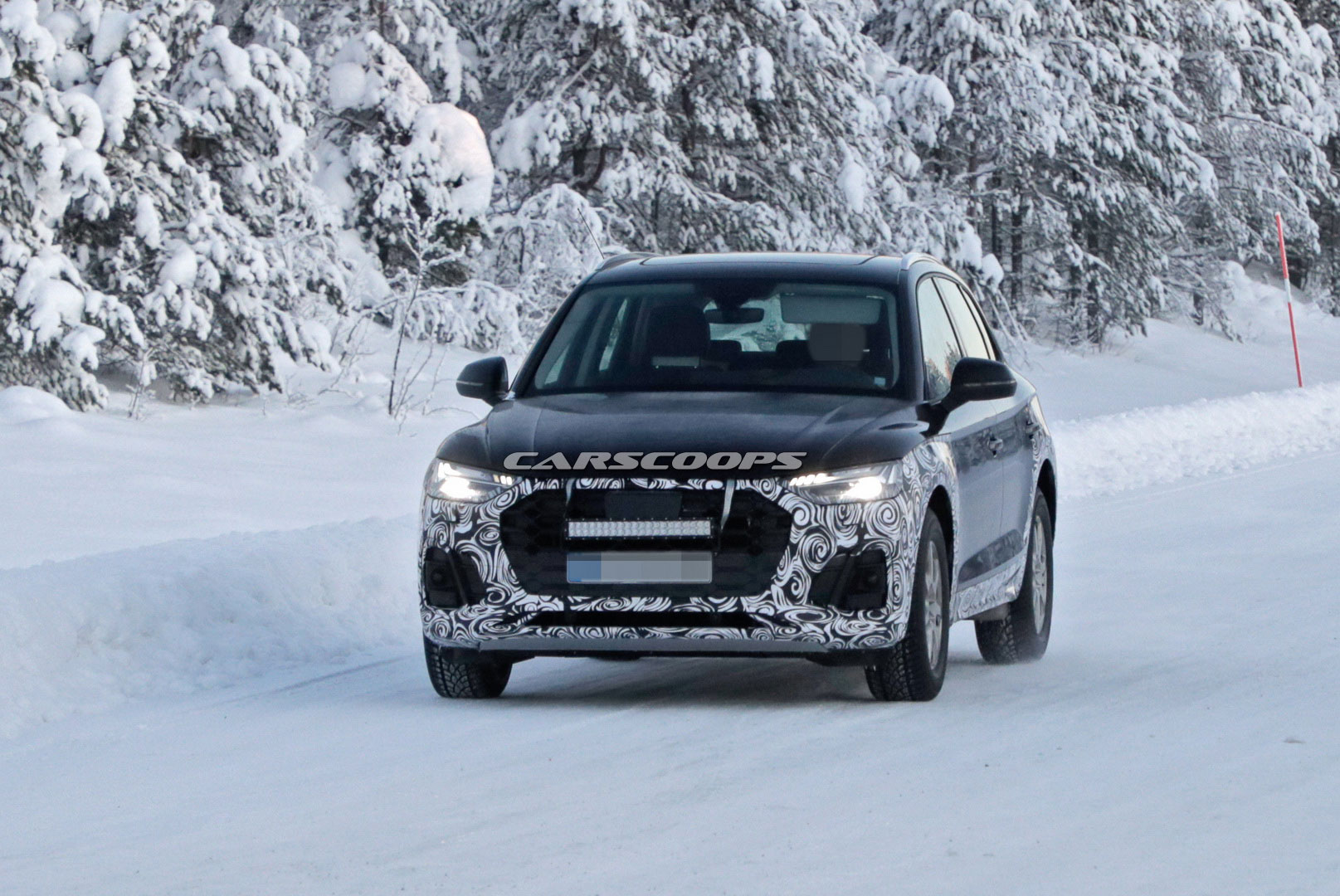 2020 Audi Q5 Caught Testing In The Snow Before Next Year’s Debut