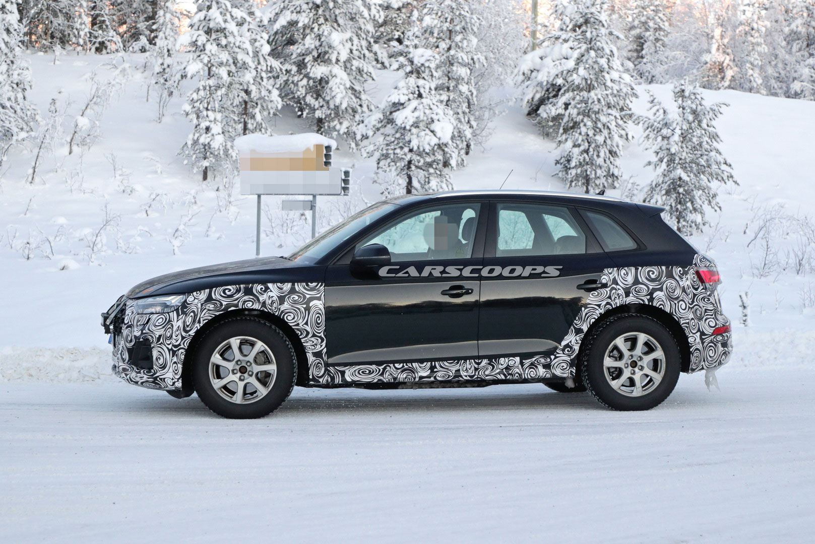 2020 Audi Q5 Caught Testing In The Snow Before Next Year’s Debut
