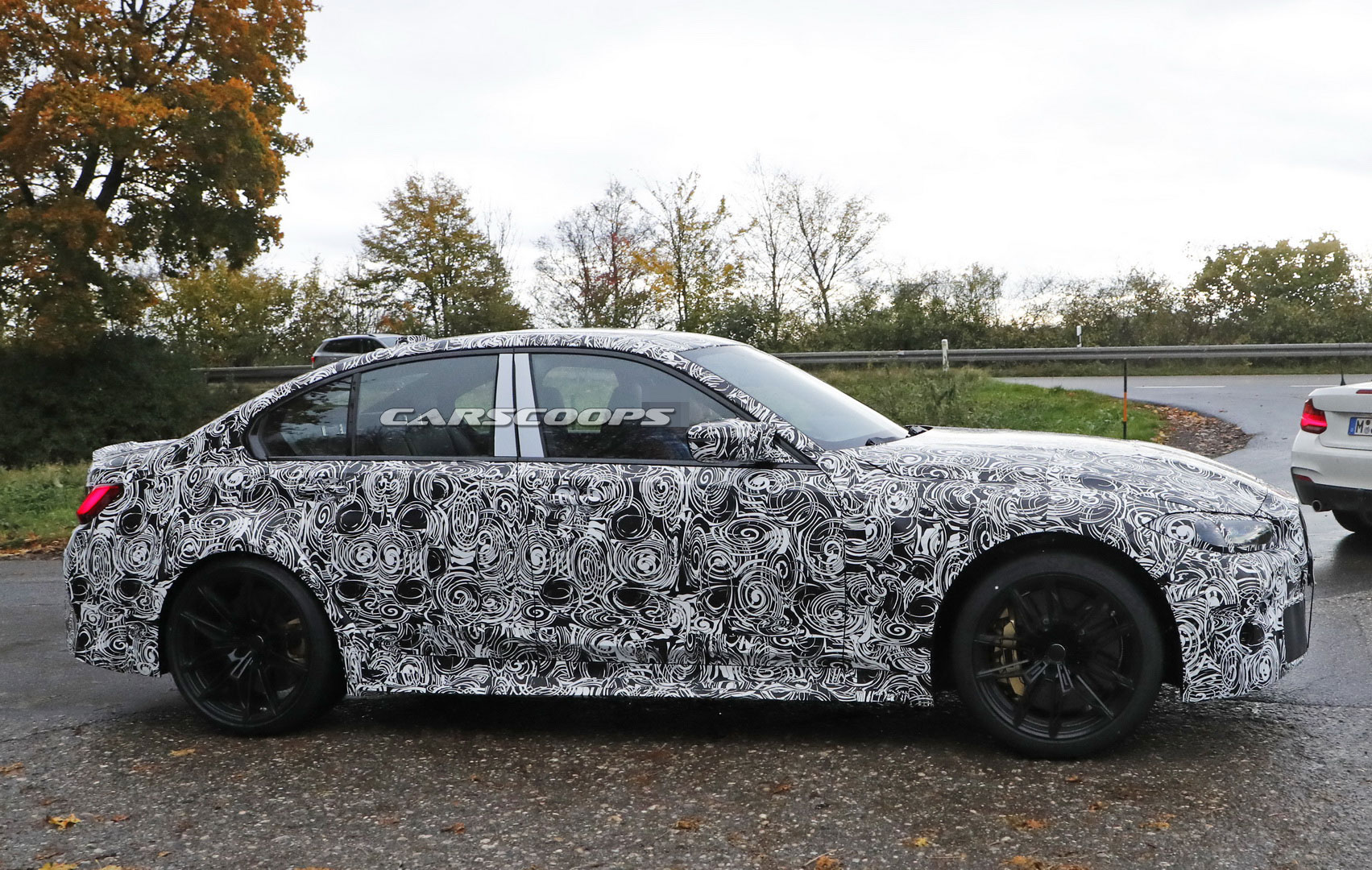 2020 BMW M3 Caught Flaunting Body Kit, Production Lights, Huge Grille