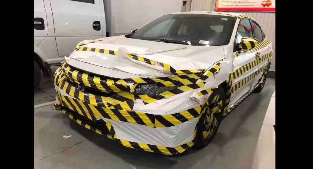  Honda’s Chinese Arm Has A Funny Way Of Camouflaging 2020 Civic Facelift