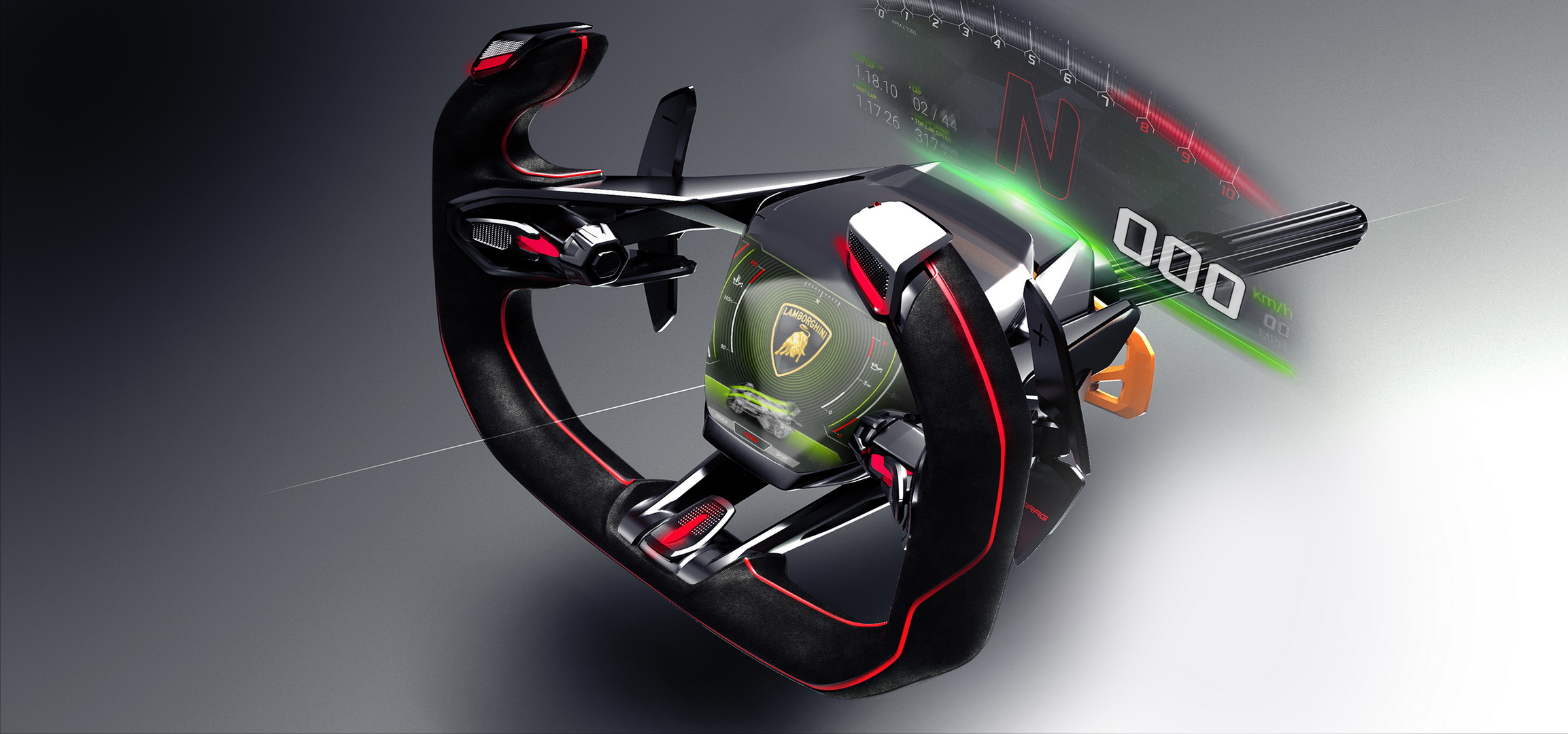 Lamborghini Lambo V12 Vision Gran Turismo Concept Previews Game’s Virtual Racer