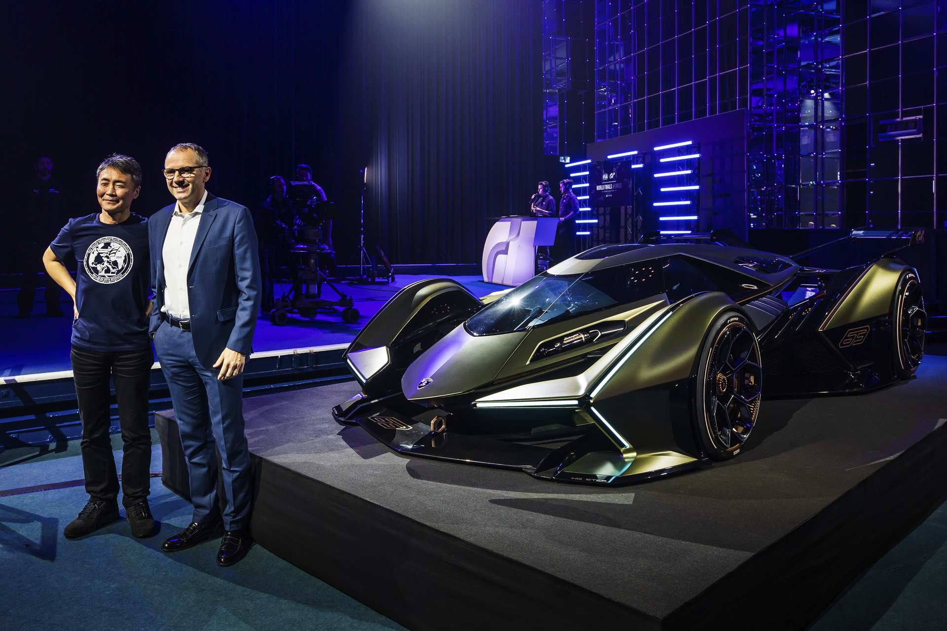 Lamborghini Lambo V12 Vision Gran Turismo Concept Previews Game’s Virtual Racer
