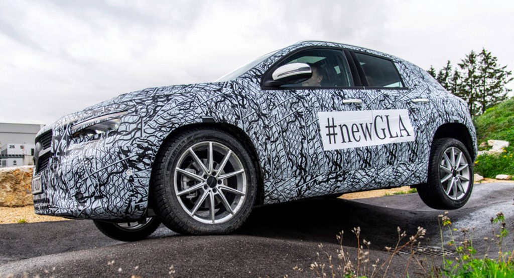 2020 Mercedes-Benz GLA Shows Itself In Official ‘Spy Shots’