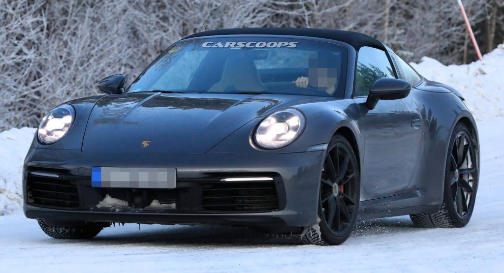  Spied: 2020 Porsche 911 Targa Is Coming With Electric Sliding Top