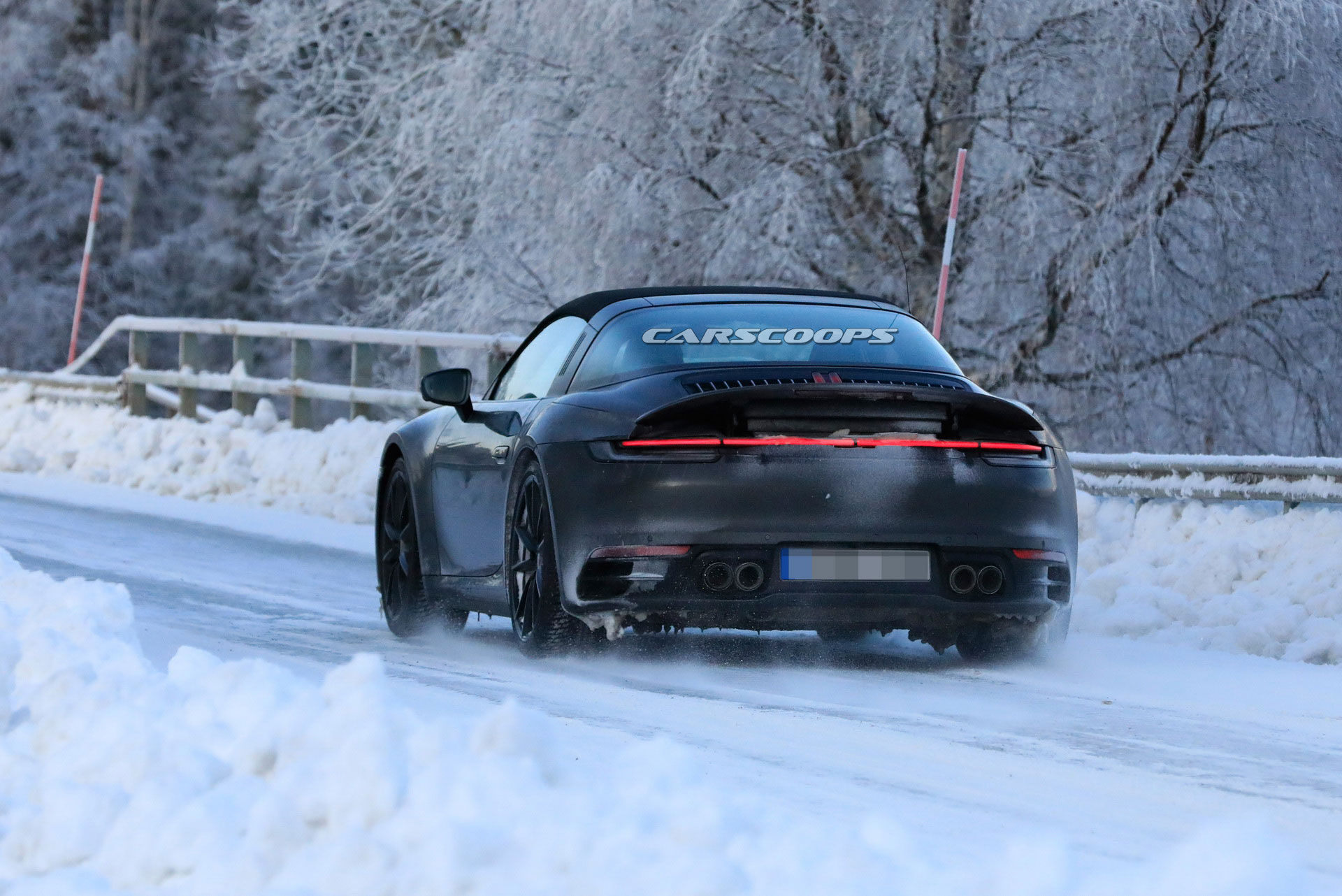 Spied: 2020 Porsche 911 Targa Is Coming With Electric Sliding Top