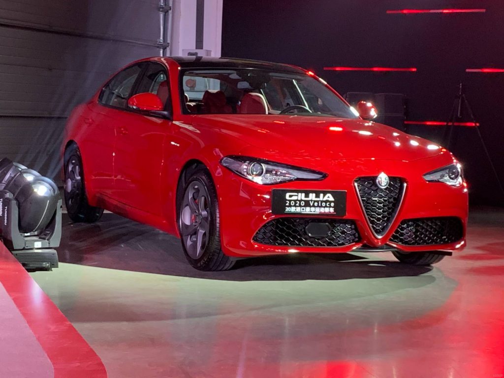Revised 2020 Alfa Giulia And Stelvio Debut In China With