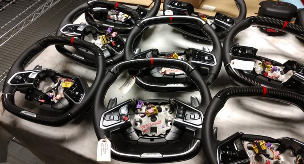  Is This The Steering Wheel From The 2021 Corvette Z06?