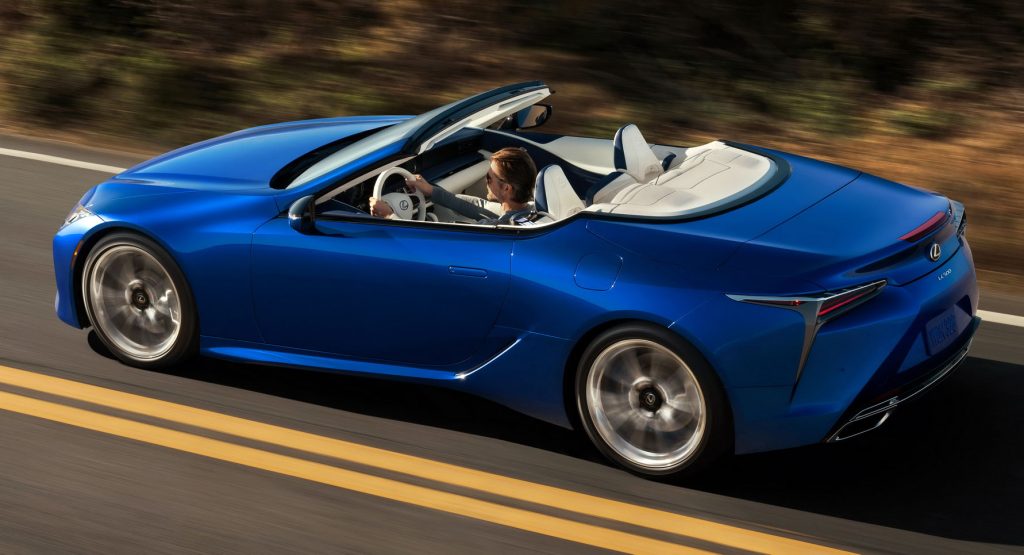  The New 2021 Lexus LC500 Convertible Gives Us Tingles