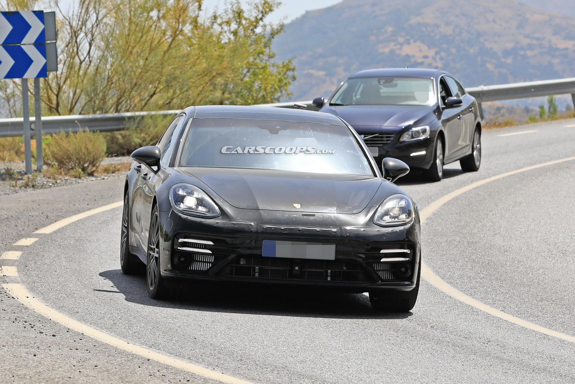 2021 Porsche Panamera Sport Turismo Spied Too, Has A 992 Vibe About It