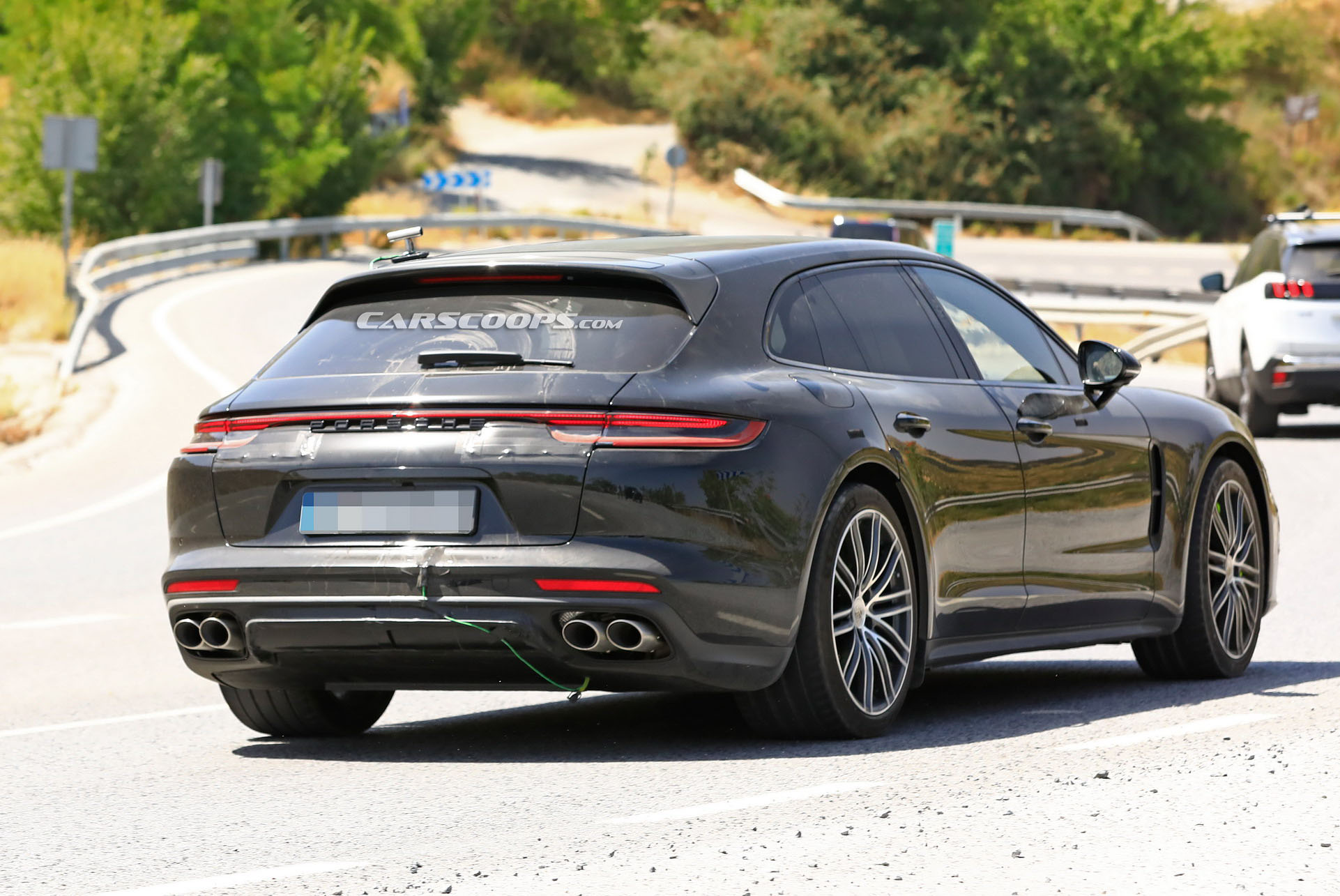 2021 Porsche Panamera Sport Turismo Spied Too, Has A 992 Vibe About It