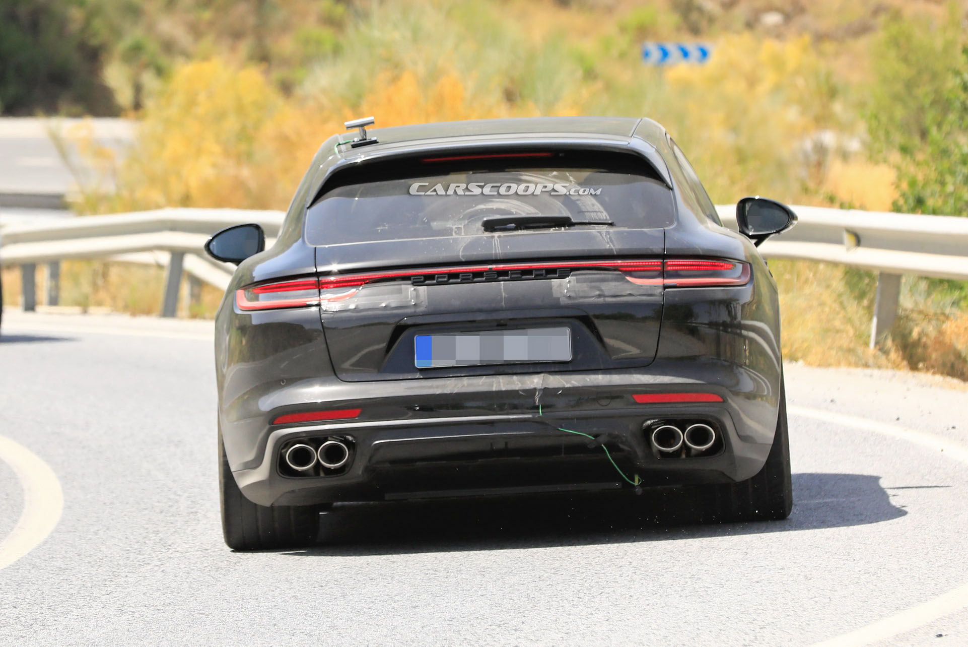 2021 Porsche Panamera Sport Turismo Spied Too, Has A 992 Vibe About It