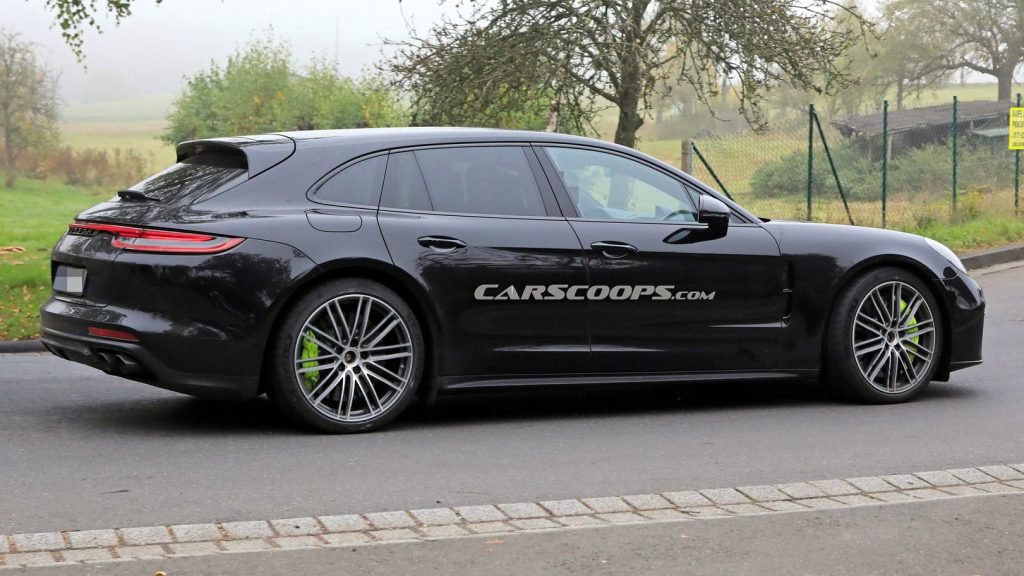  2021 Porsche Panamera Sport Turismo Spied Too, Has A 992 Vibe About It