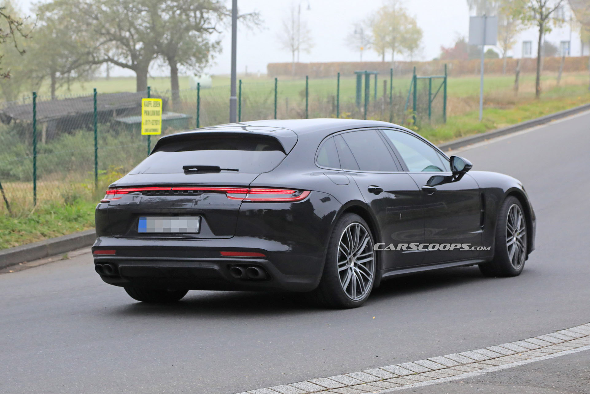 2021 Porsche Panamera Sport Turismo Spied Too, Has A 992 Vibe About It