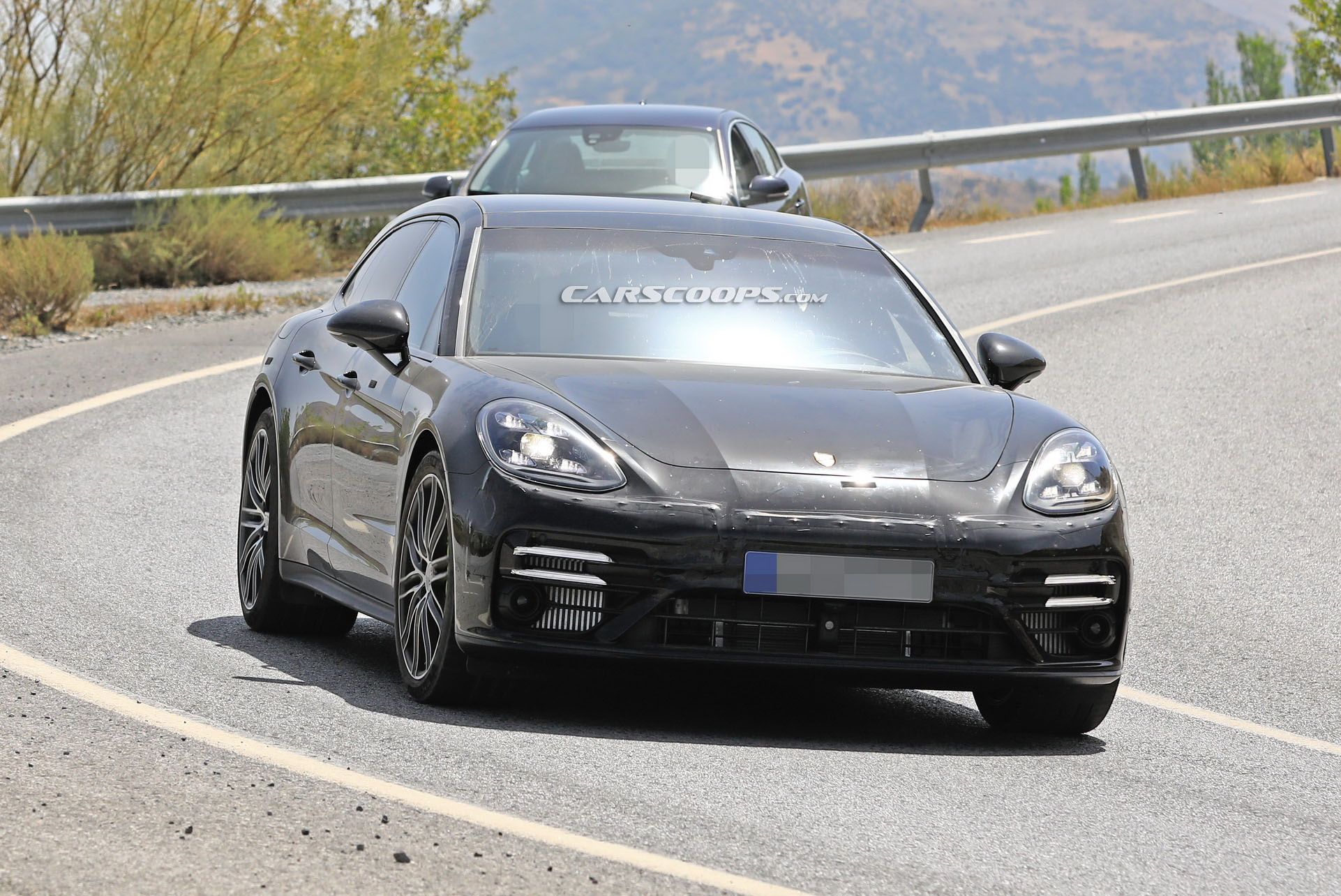 2021 Porsche Panamera Sport Turismo Spied Too, Has A 992 Vibe About It