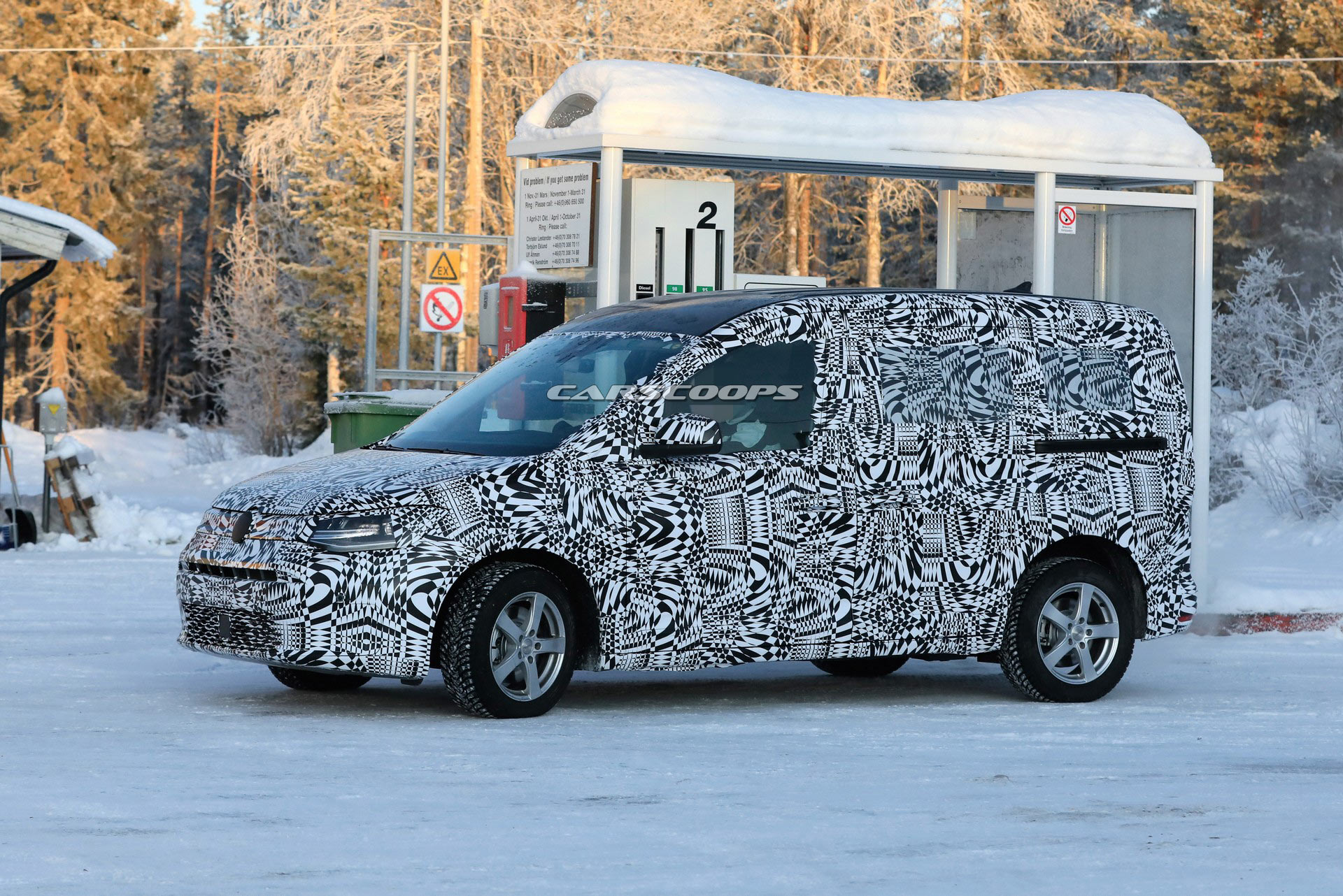 New VW Caddy Previewed In More Realistic Sketches Ahead Of February Debut